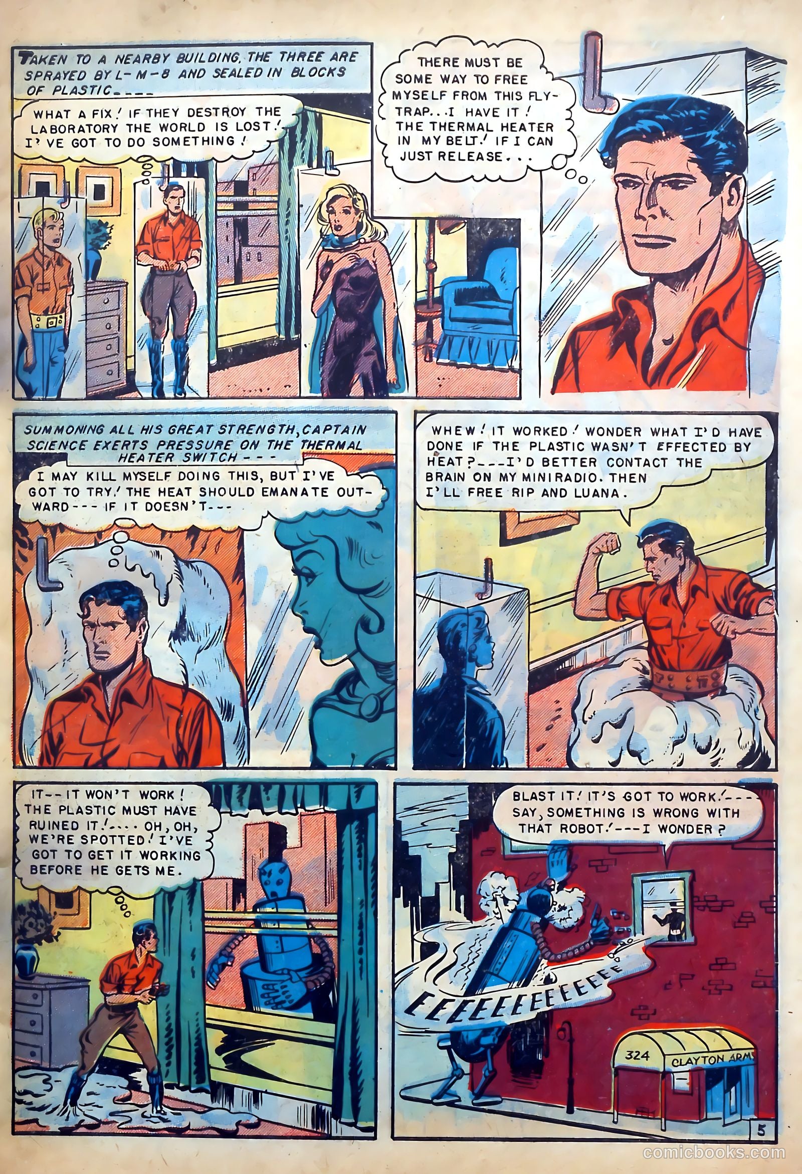 Captain Science #3 (1951) — page 7 of 36
