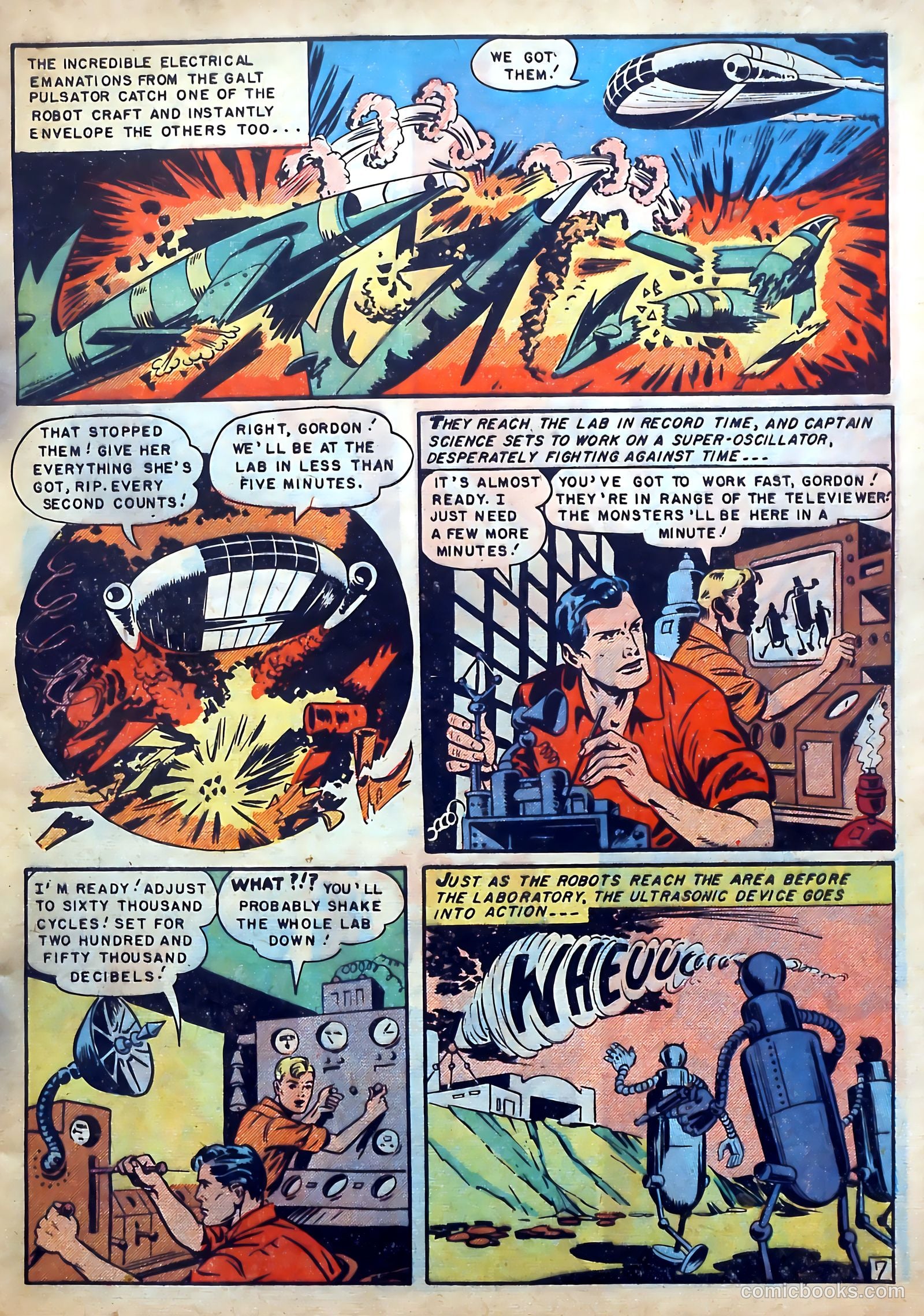 Captain Science #3 (1951) — page 9 of 36