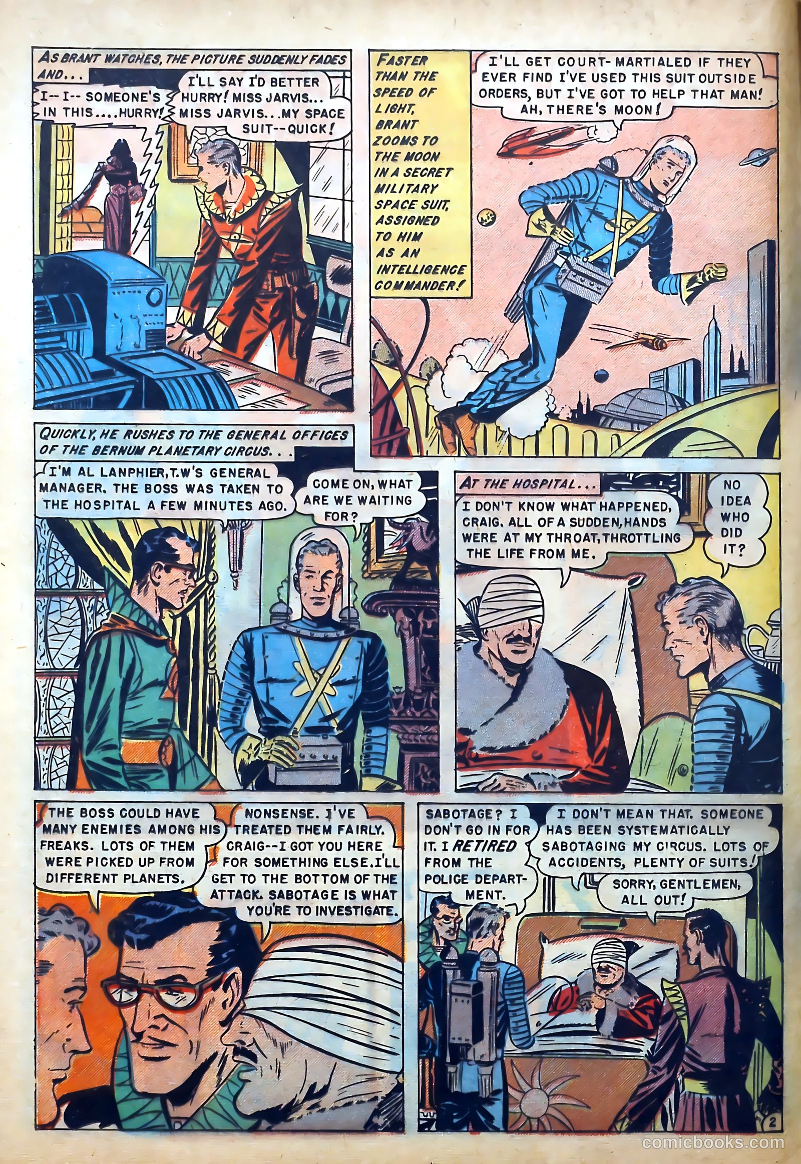Captain Science #3 (1951) — page 12 of 36