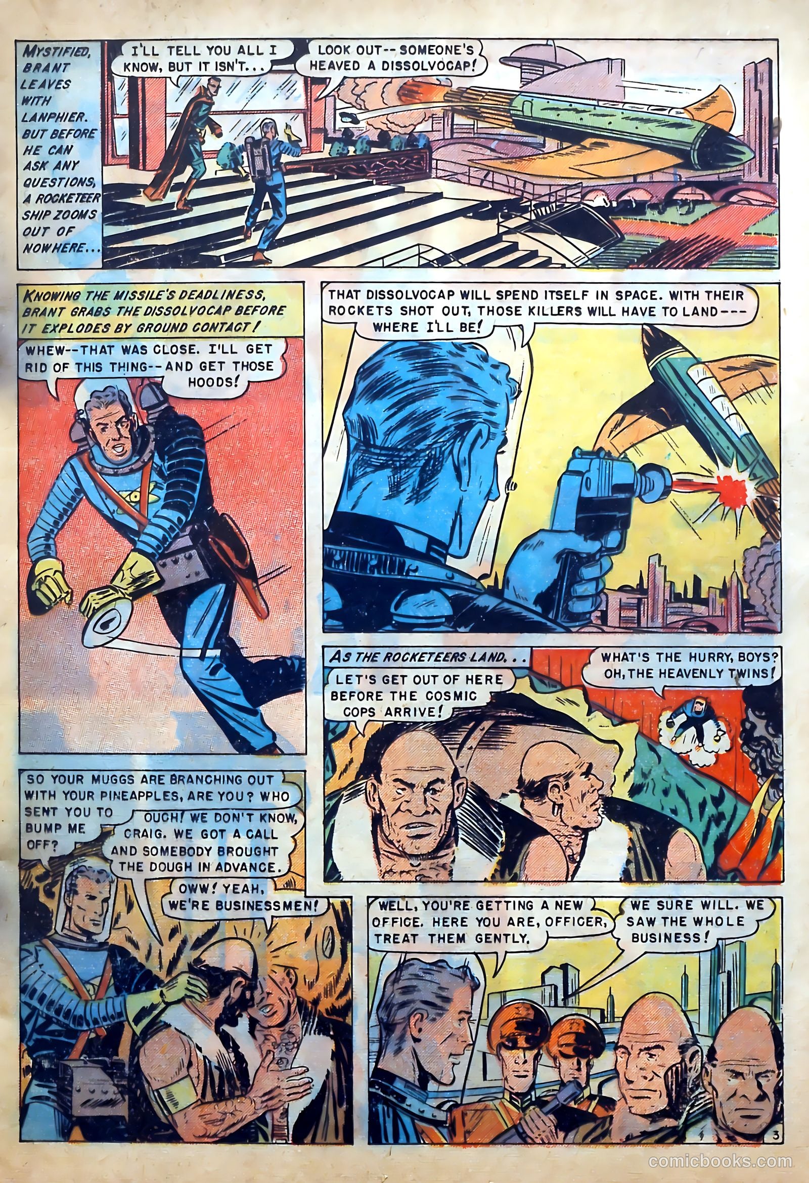Captain Science #3 (1951) — page 13 of 36