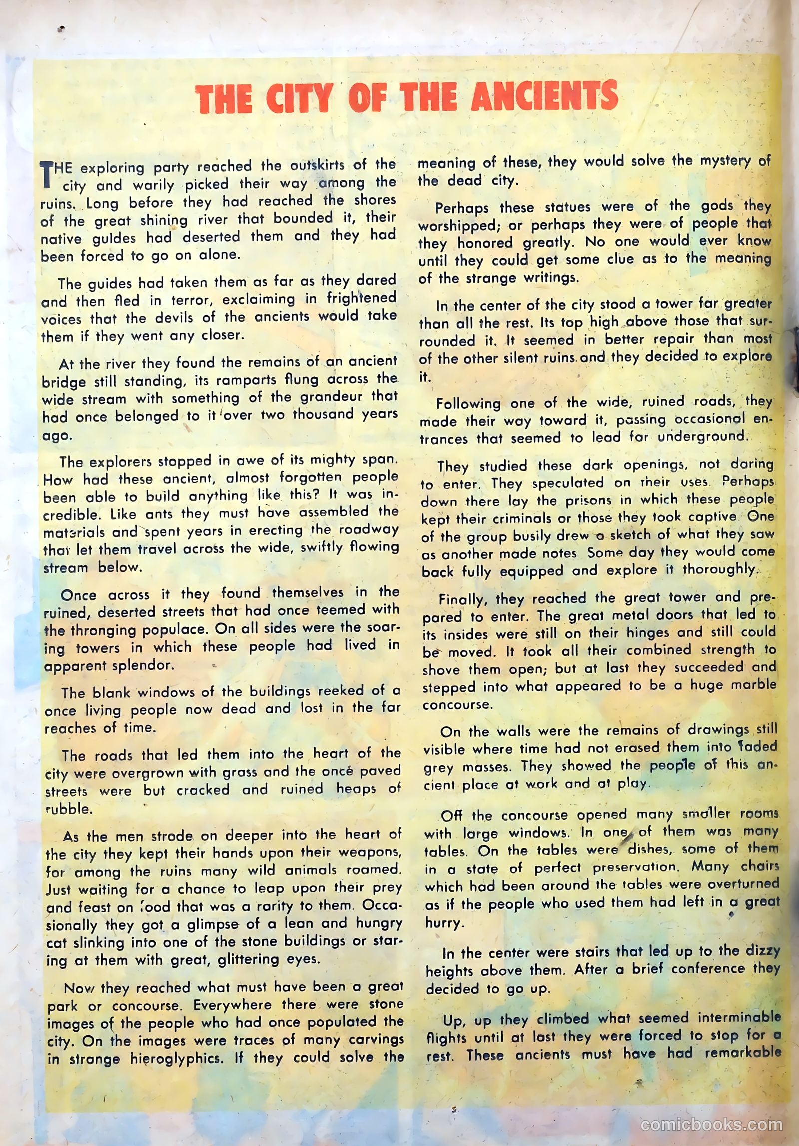 Captain Science #3 (1951) — page 18 of 36