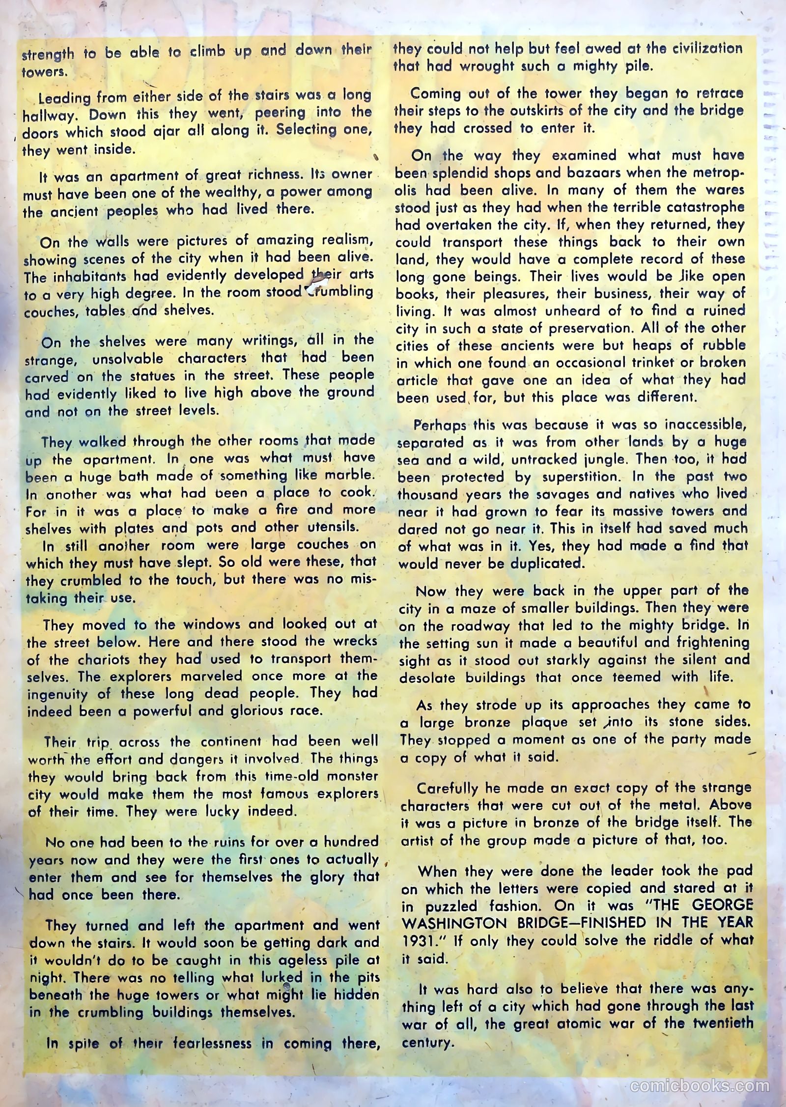 Captain Science #3 (1951) — page 19 of 36