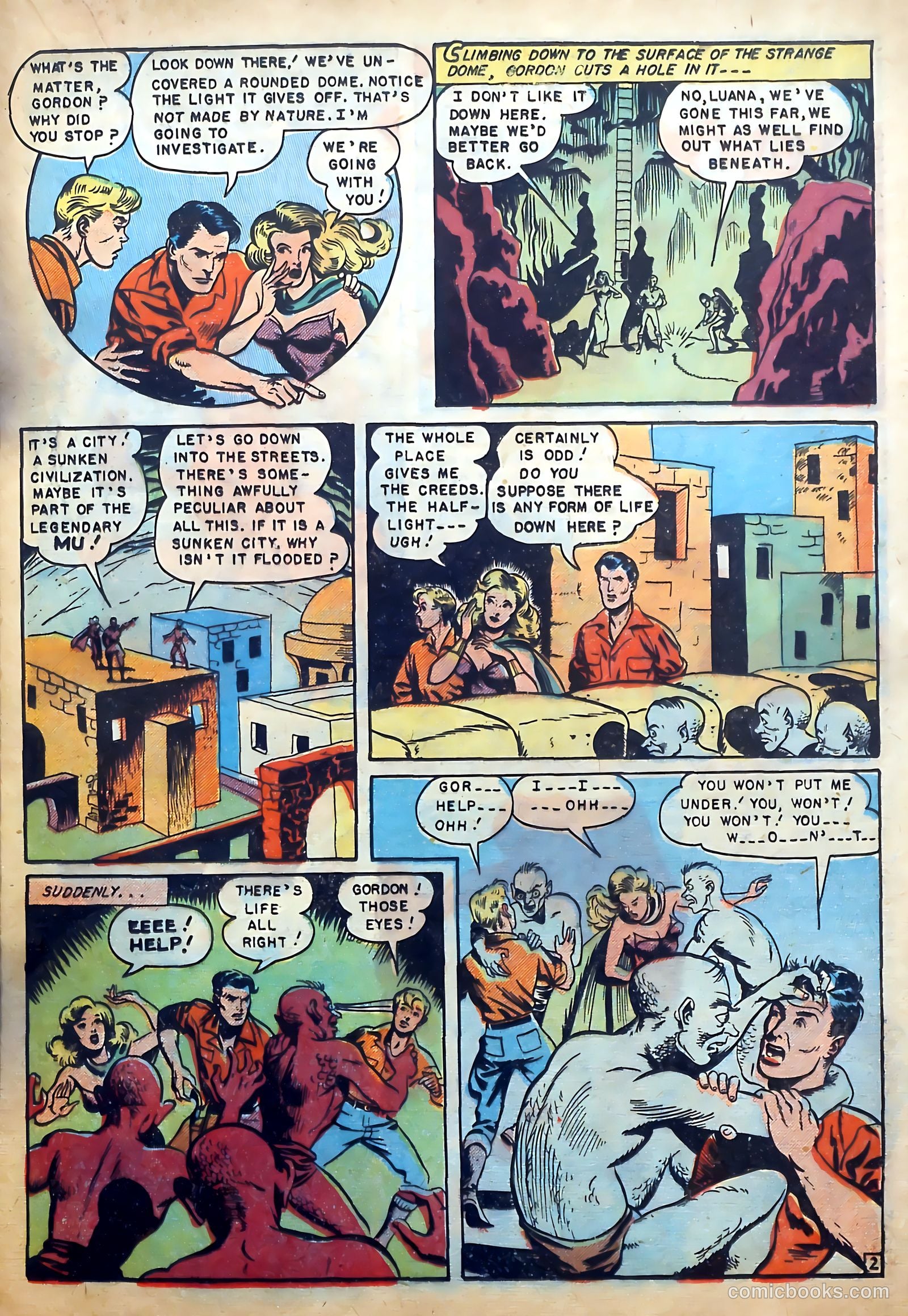 Captain Science #3 (1951) — page 21 of 36