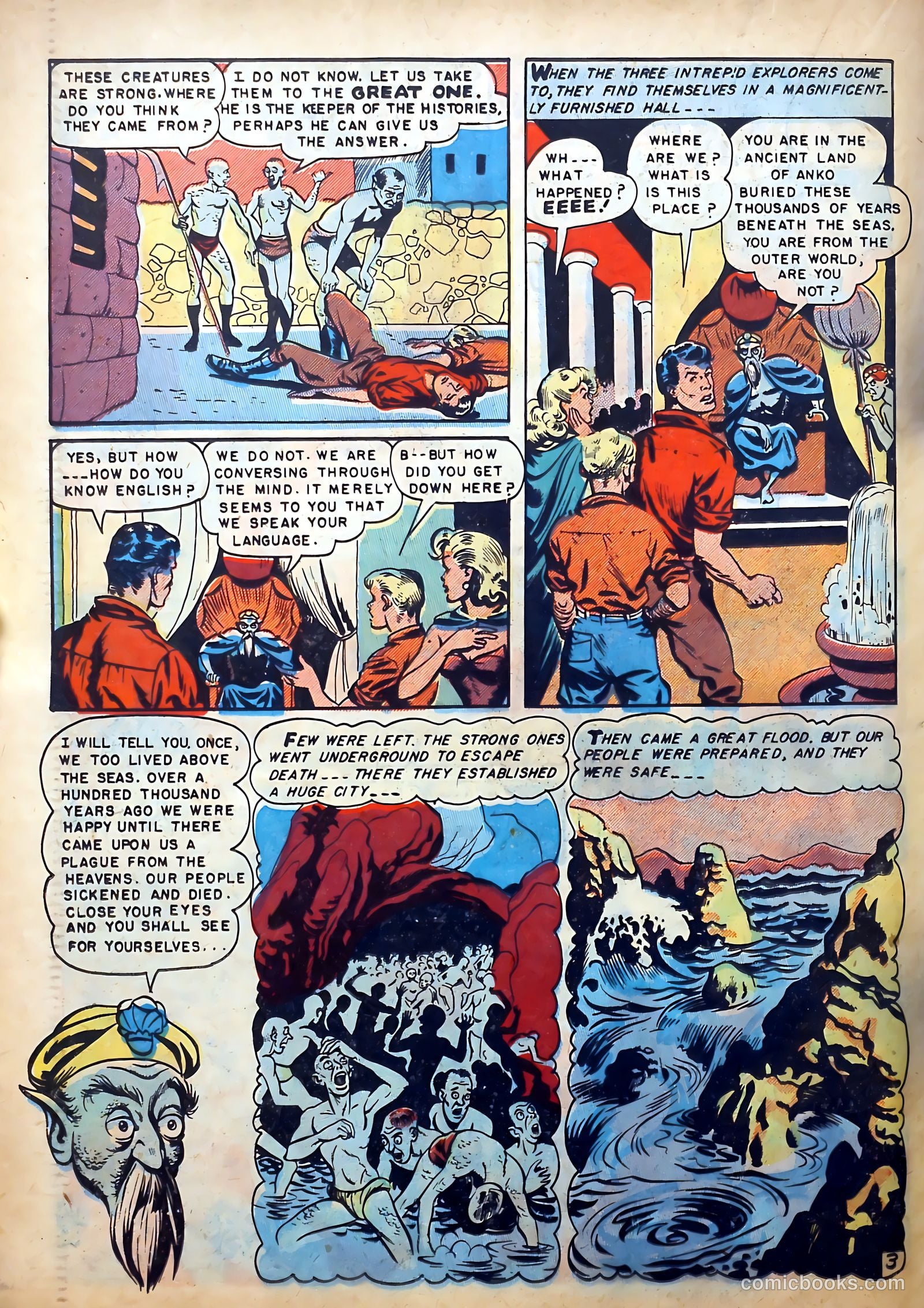 Captain Science #3 (1951) — page 22 of 36