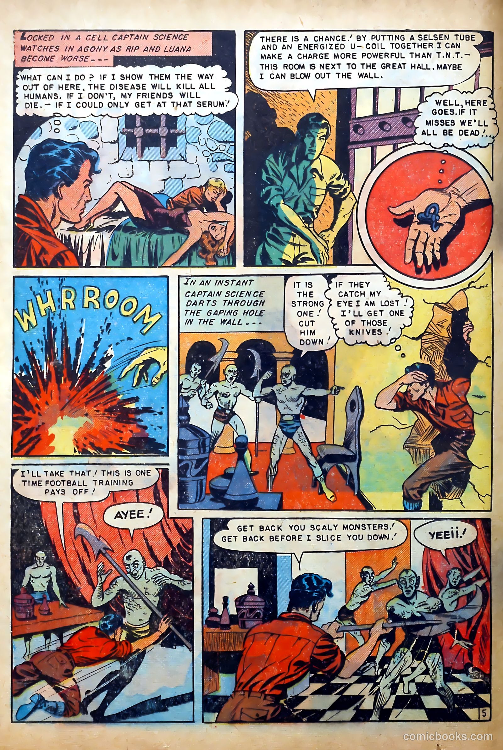 Captain Science #3 (1951) — page 24 of 36