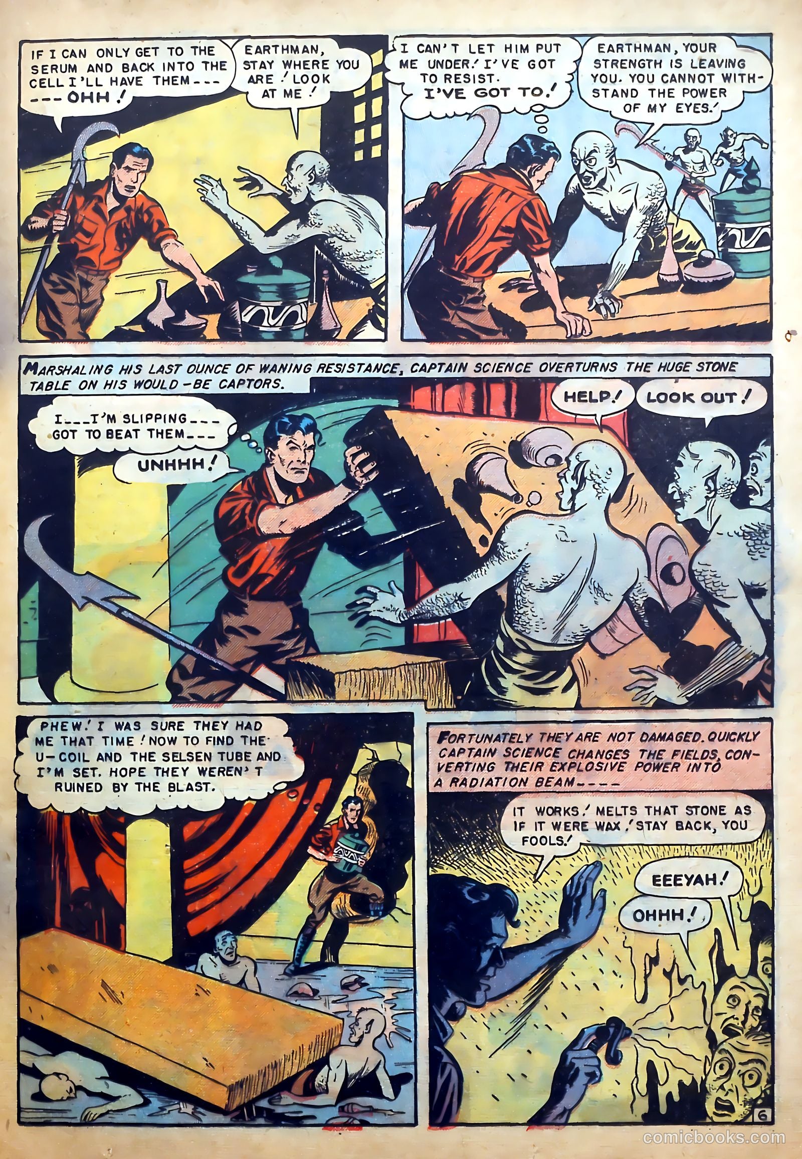 Captain Science #3 (1951) — page 25 of 36
