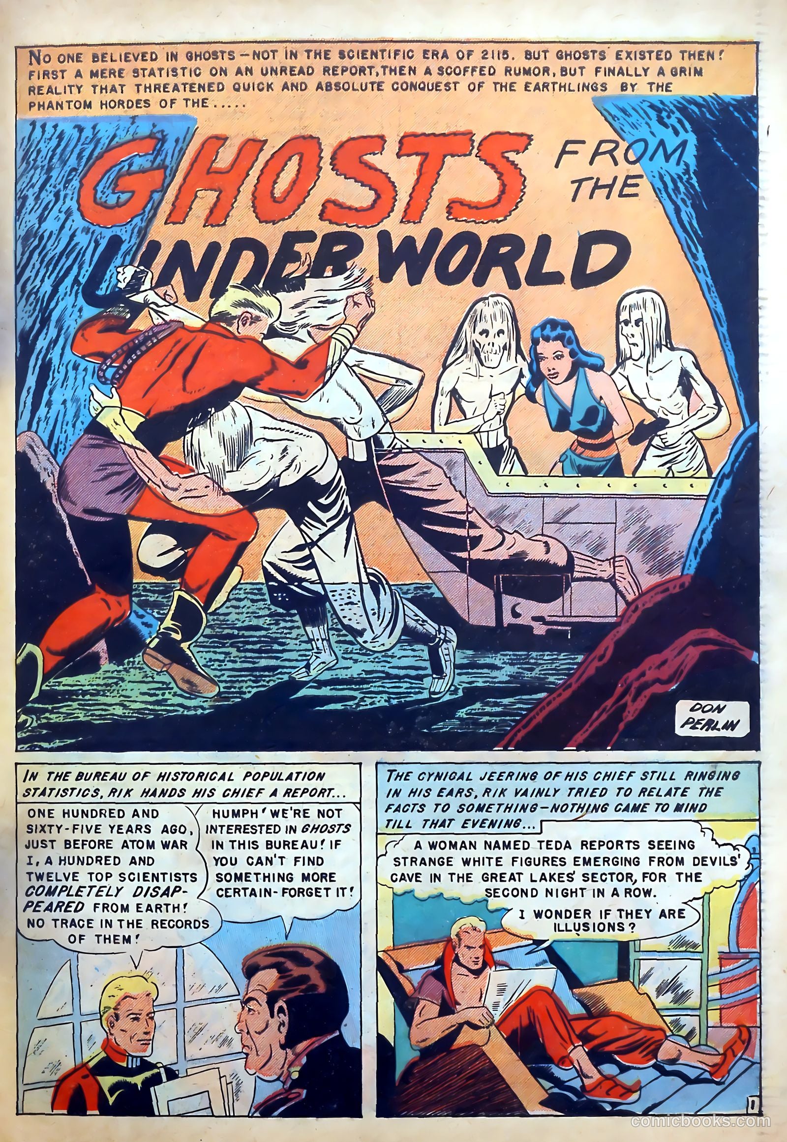 Captain Science #3 (1951) — page 27 of 36