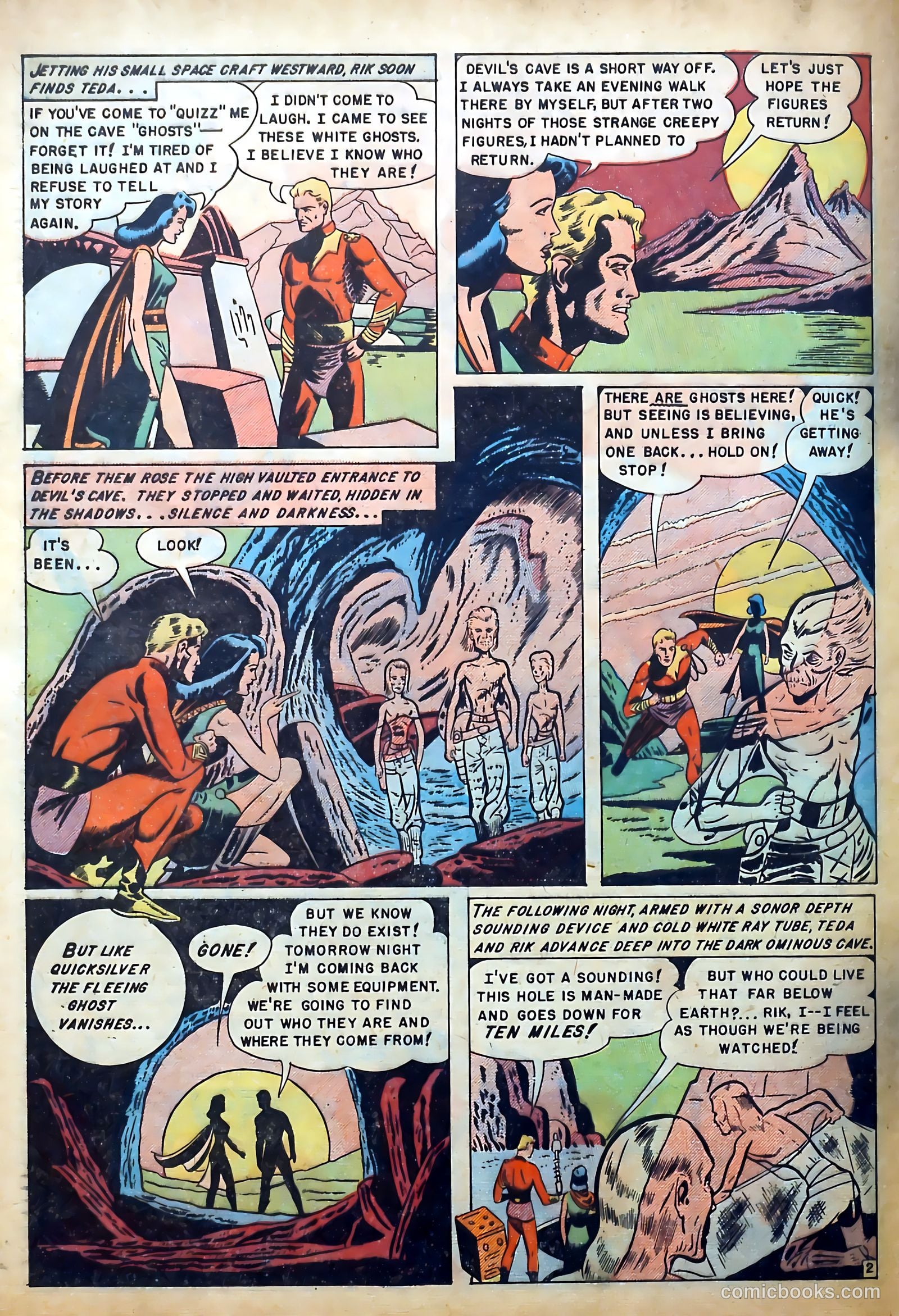 Captain Science #3 (1951) — page 28 of 36