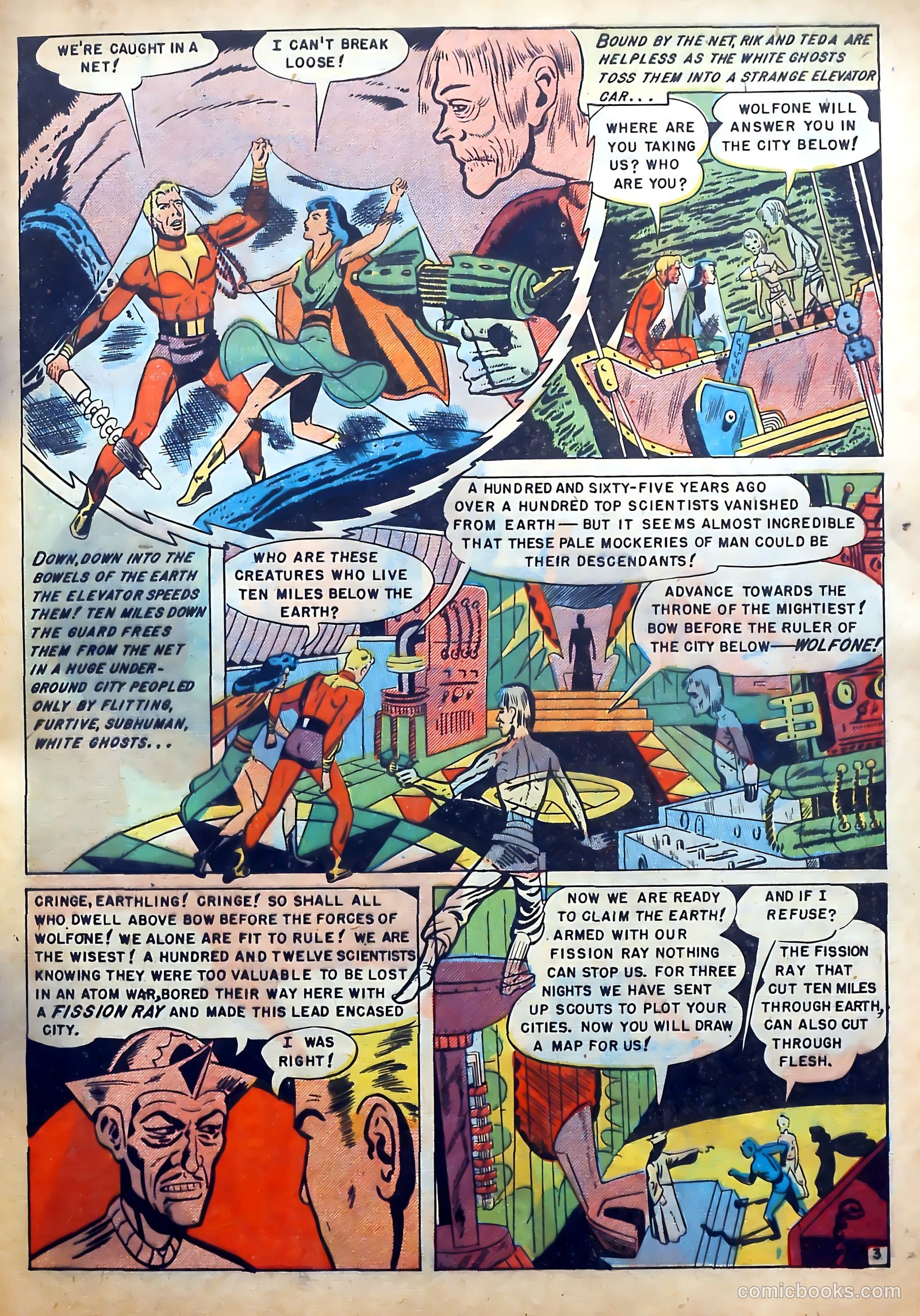 Captain Science #3 (1951) — page 29 of 36