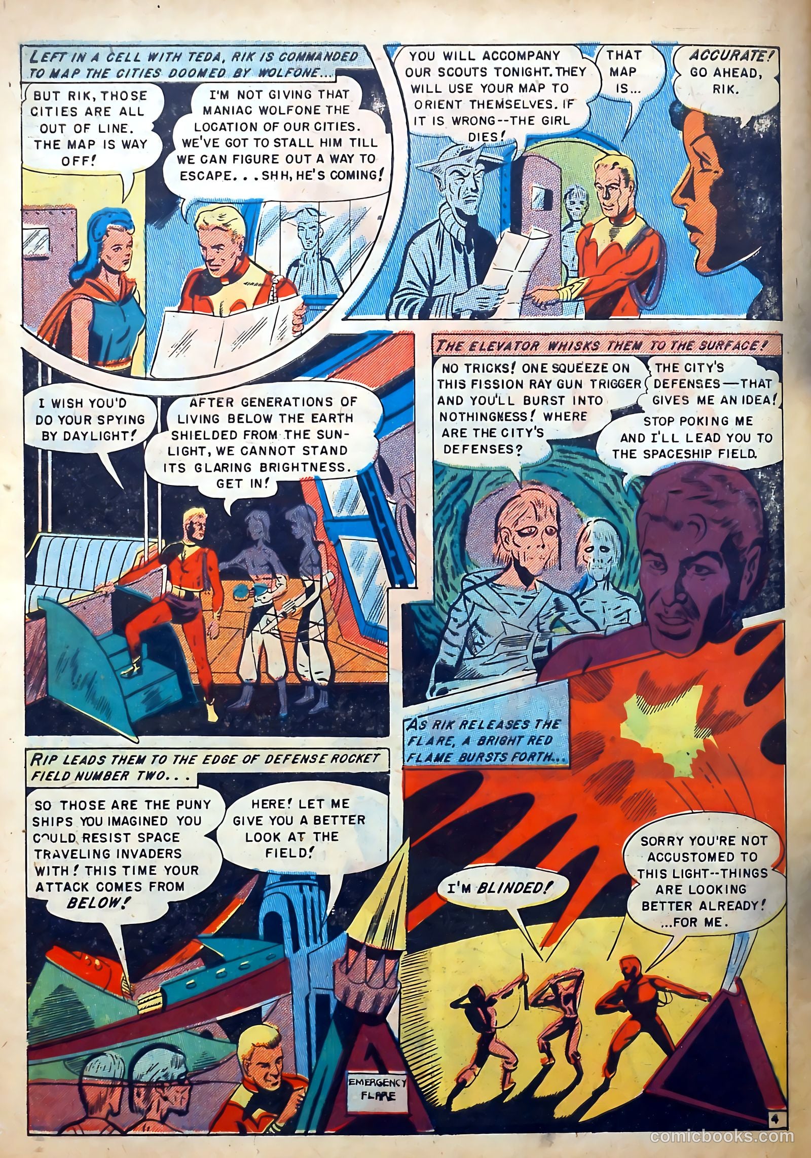 Captain Science #3 (1951) — page 30 of 36