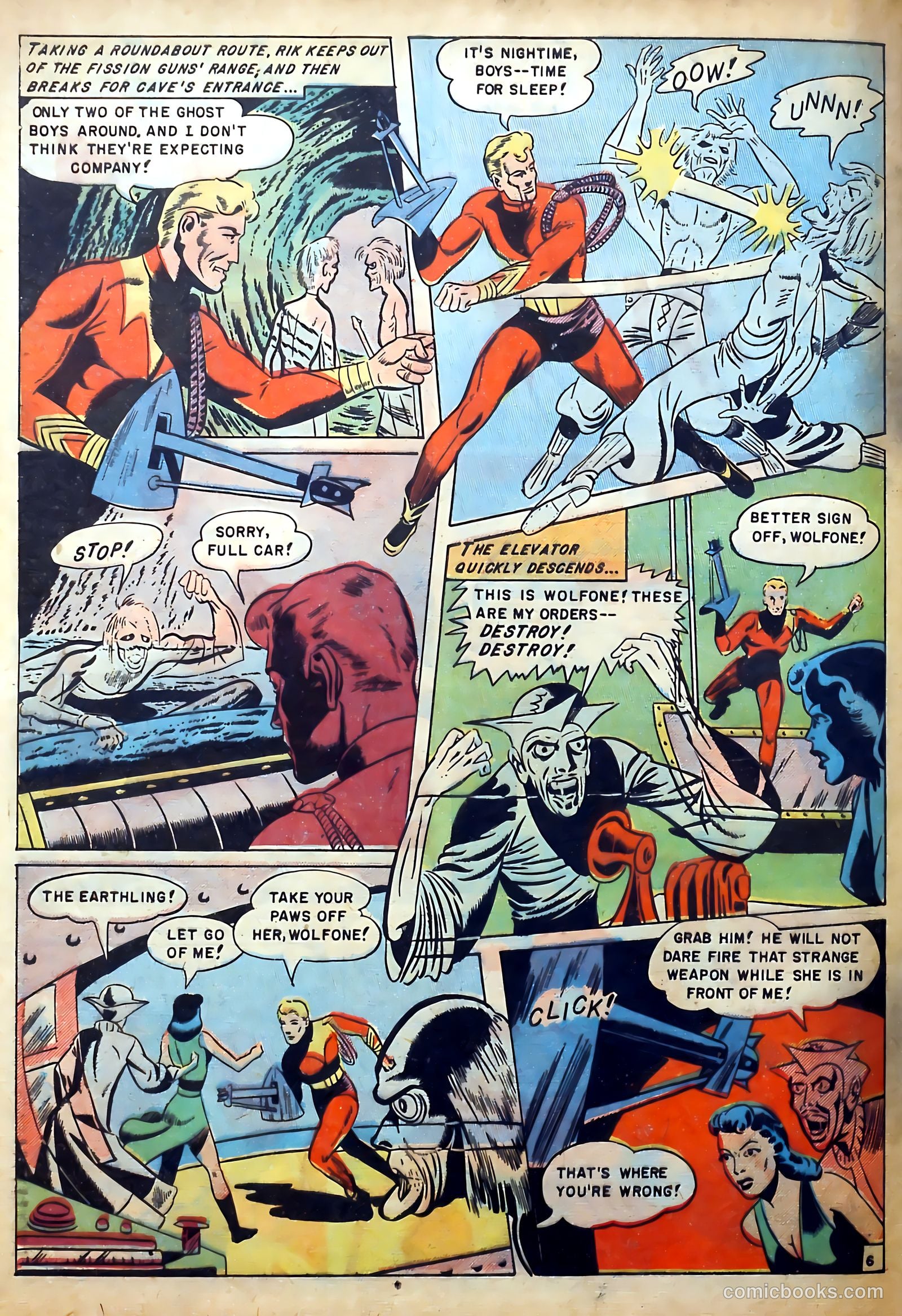 Captain Science #3 (1951) — page 32 of 36