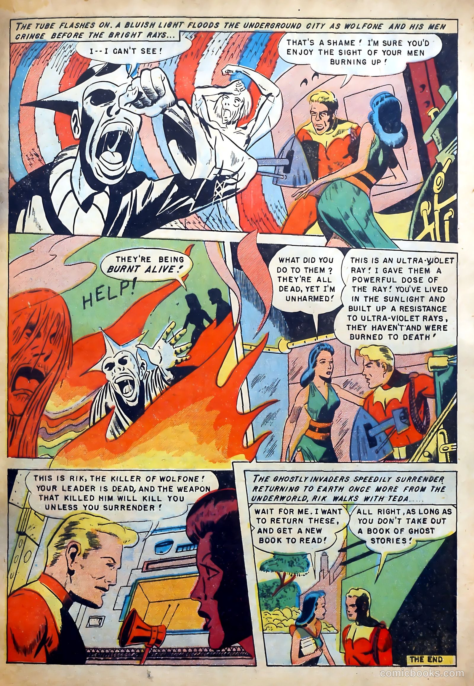 Captain Science #3 (1951) — page 33 of 36