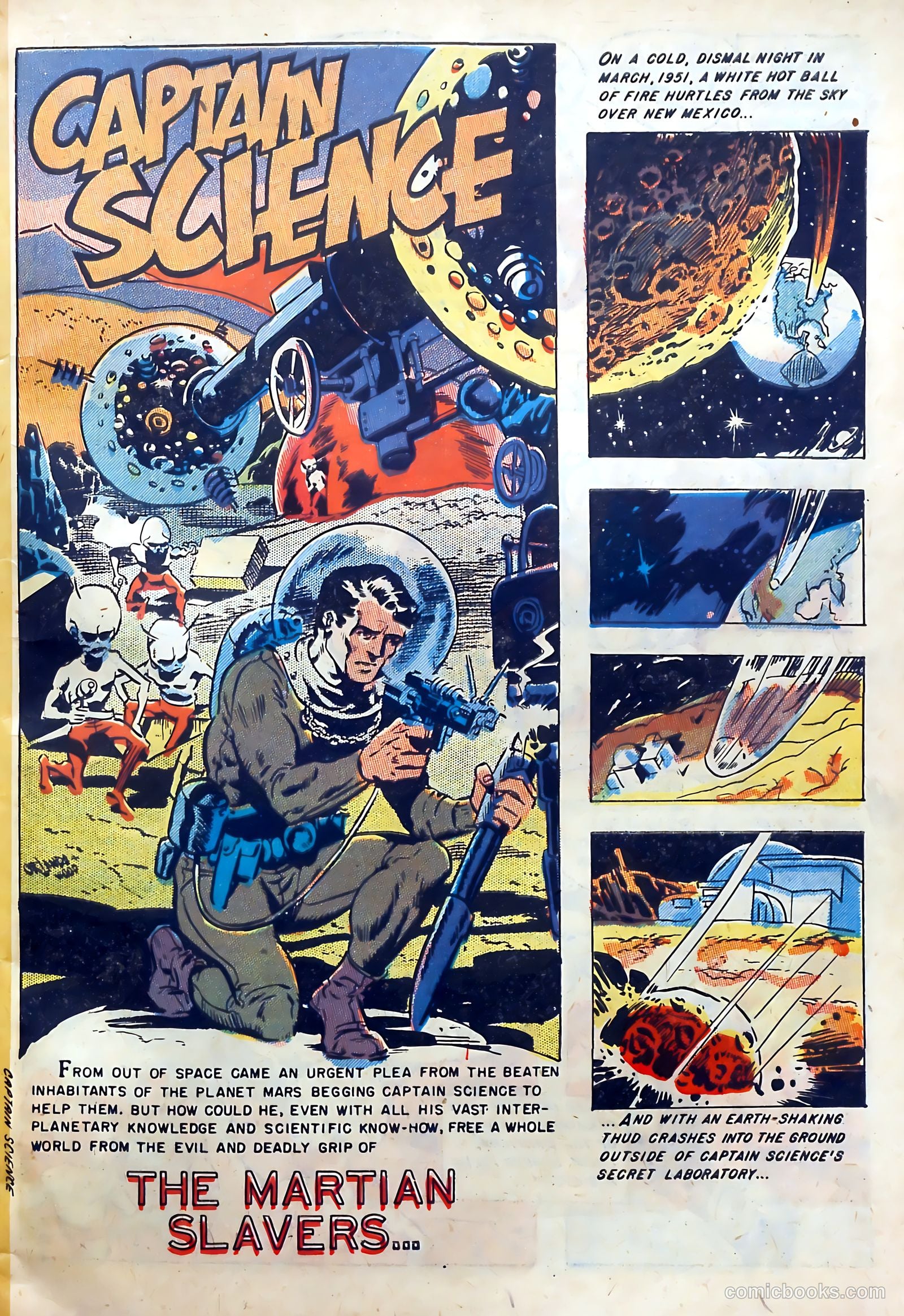 Captain Science #4 (1951) — page 3 of 36
