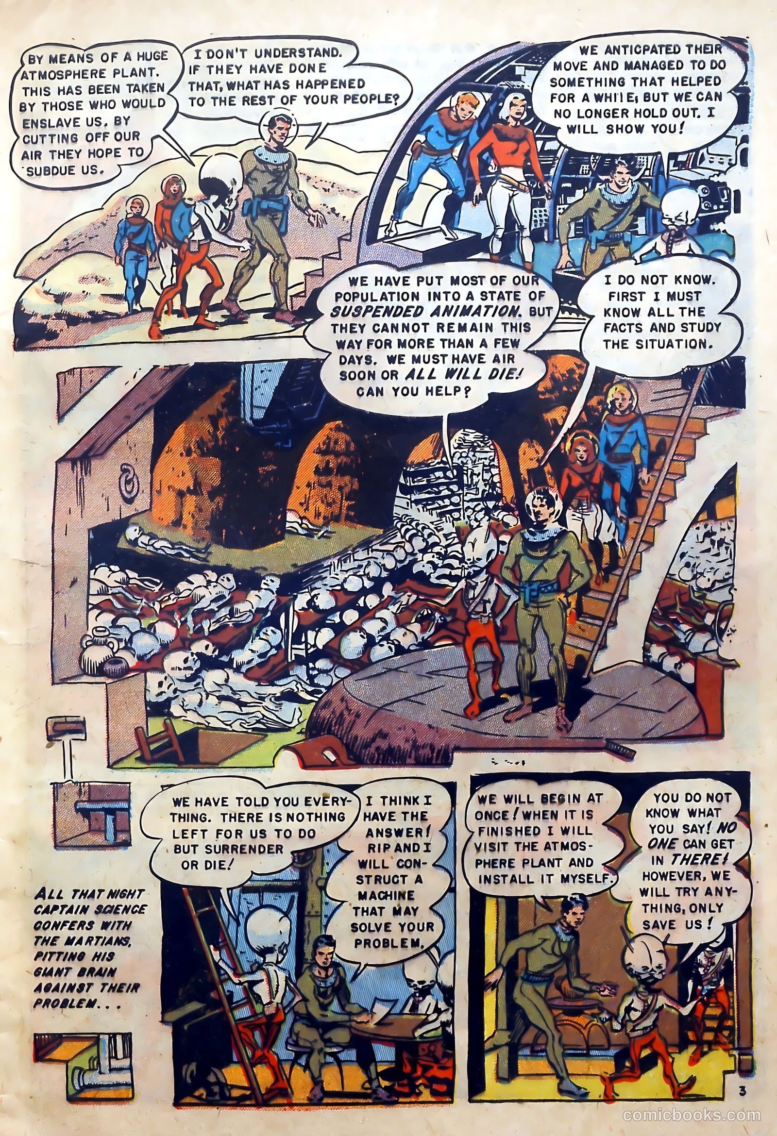 Captain Science #4 (1951) — page 5 of 36