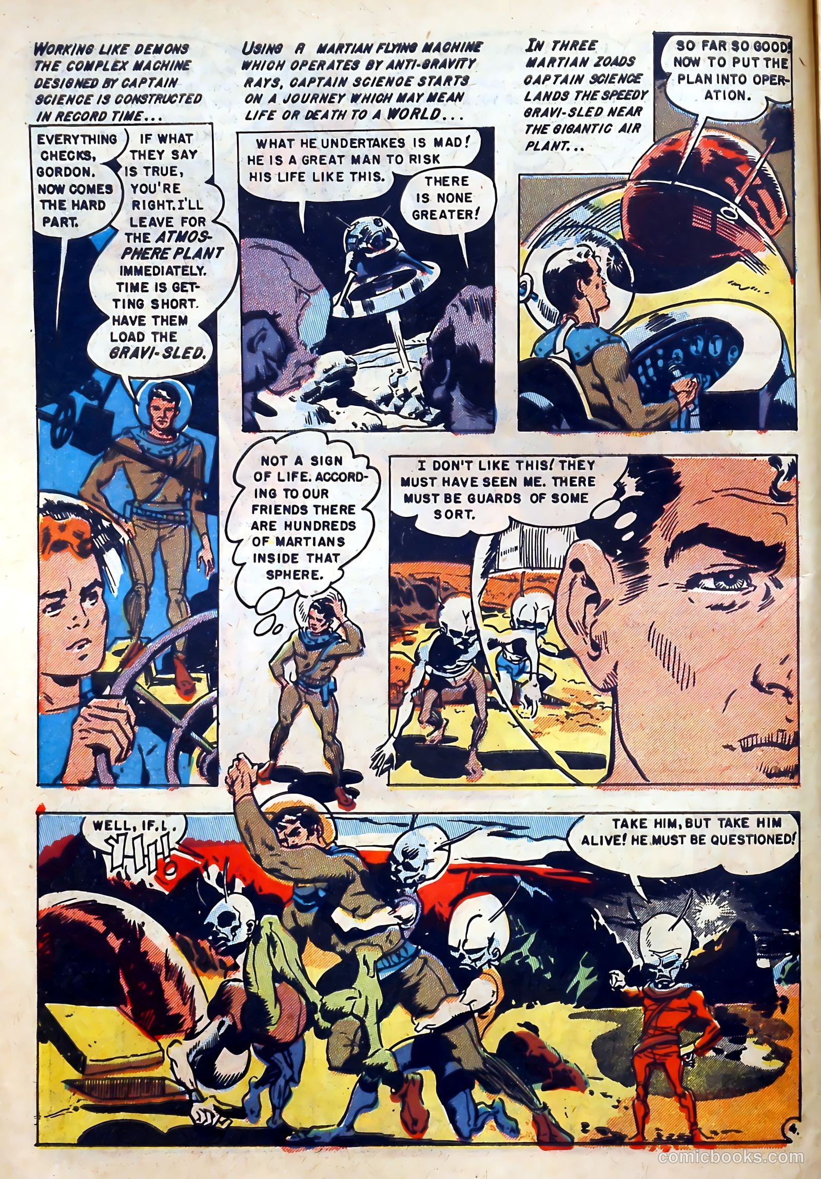 Captain Science #4 (1951) — page 6 of 36