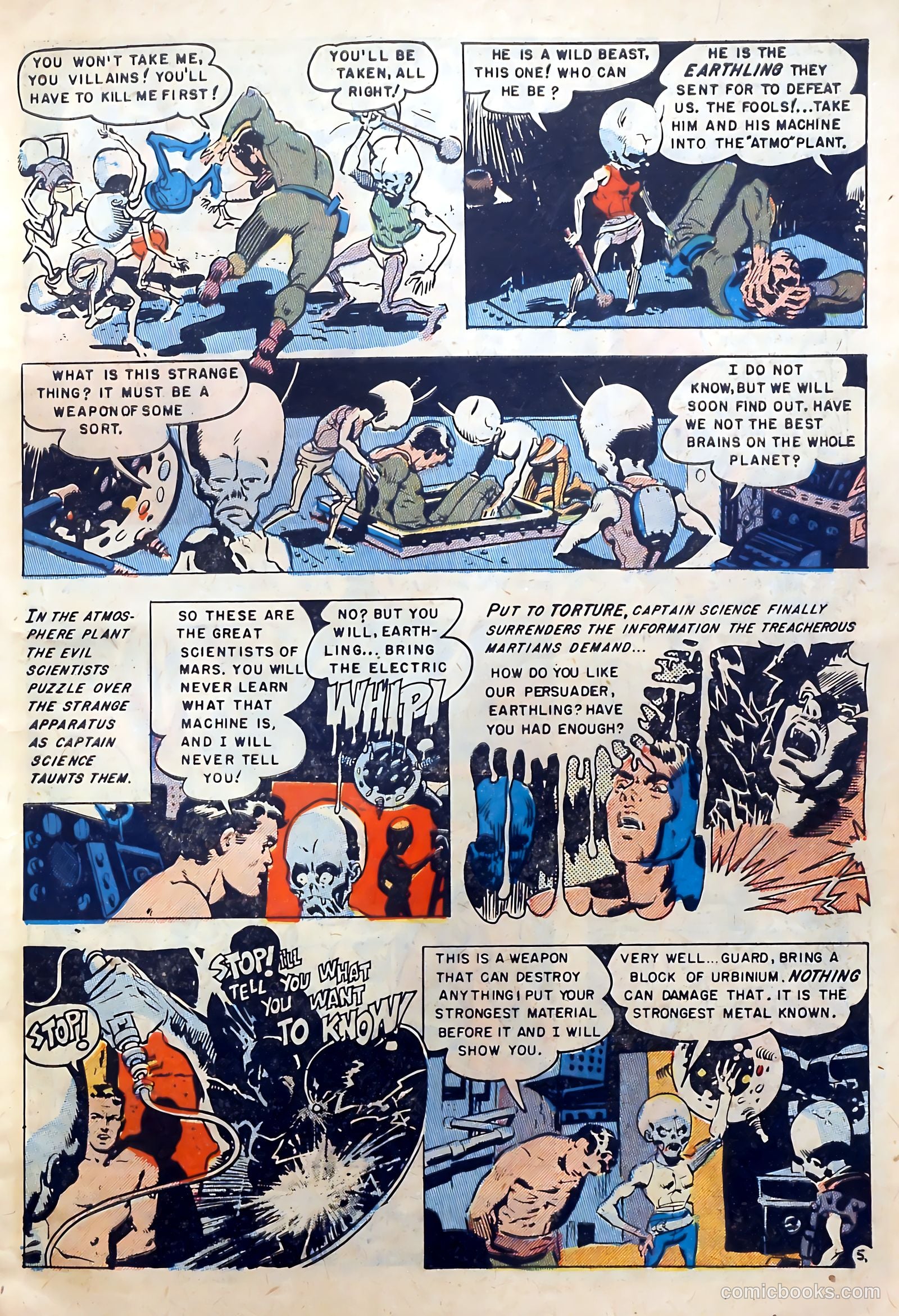 Captain Science #4 (1951) — page 7 of 36