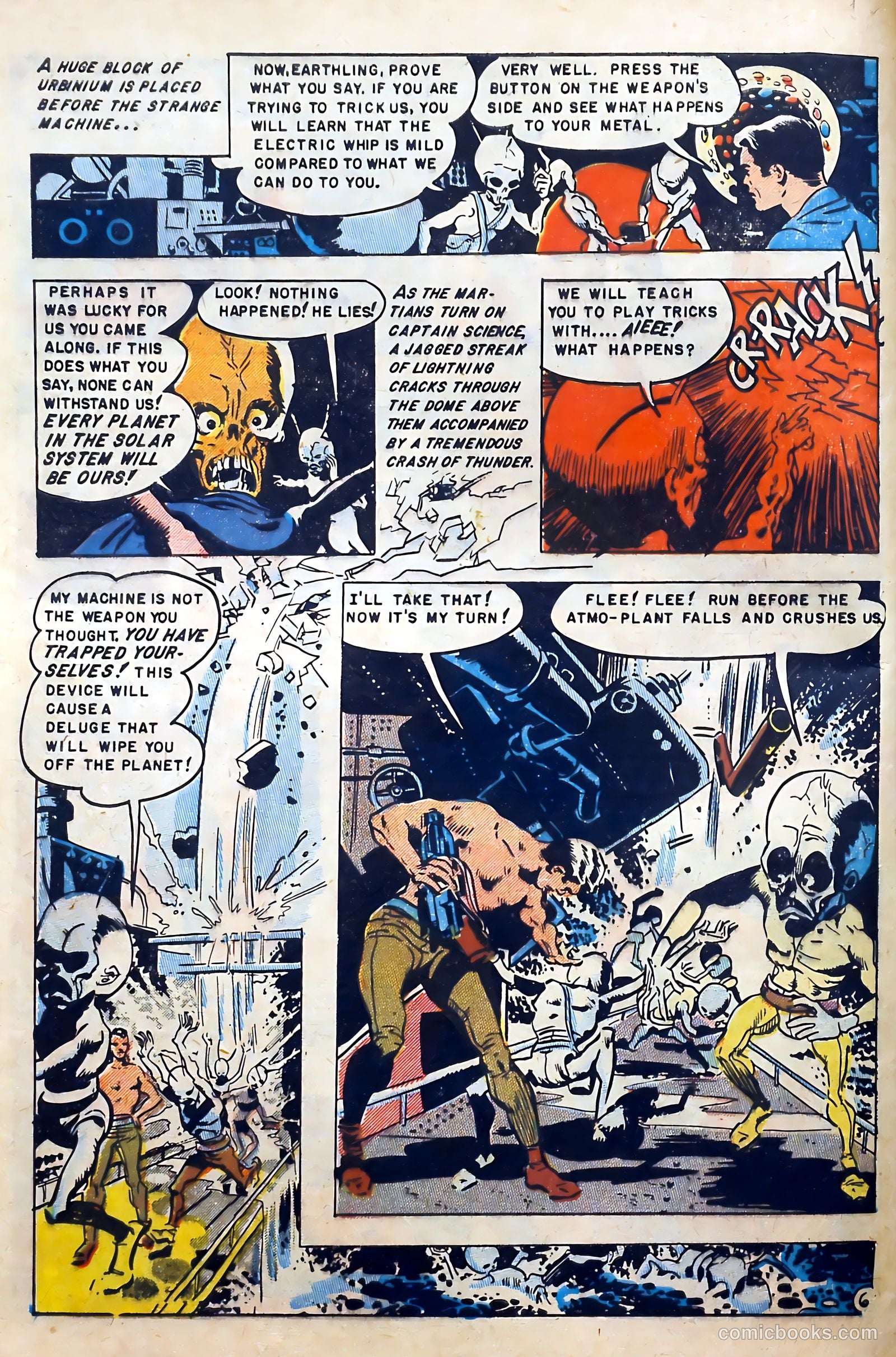 Captain Science #4 (1951) — page 8 of 36