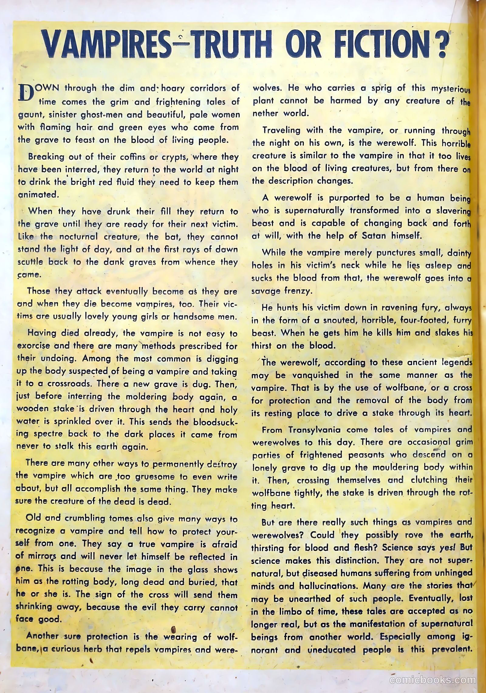 Captain Science #4 (1951) — page 18 of 36