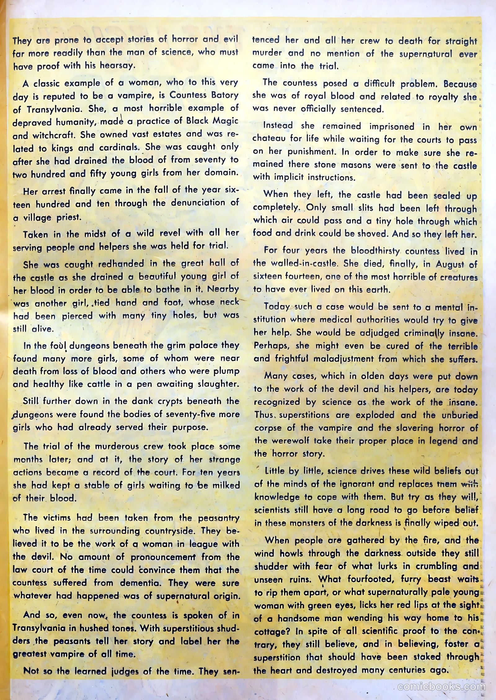 Captain Science #4 (1951) — page 19 of 36