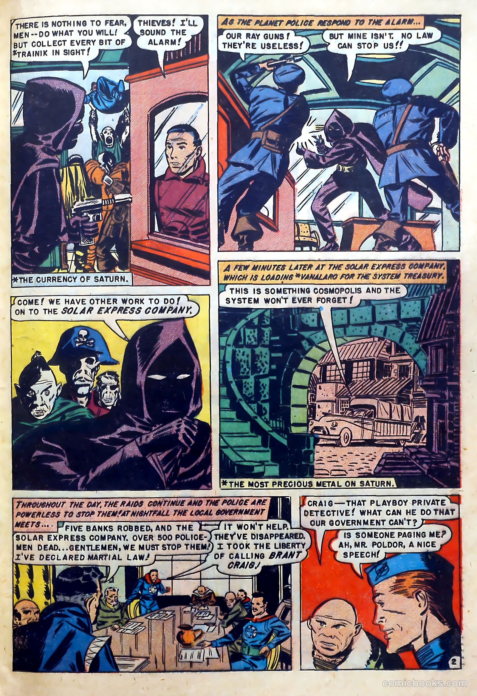 Captain Science #4 (1951) — page 21 of 36