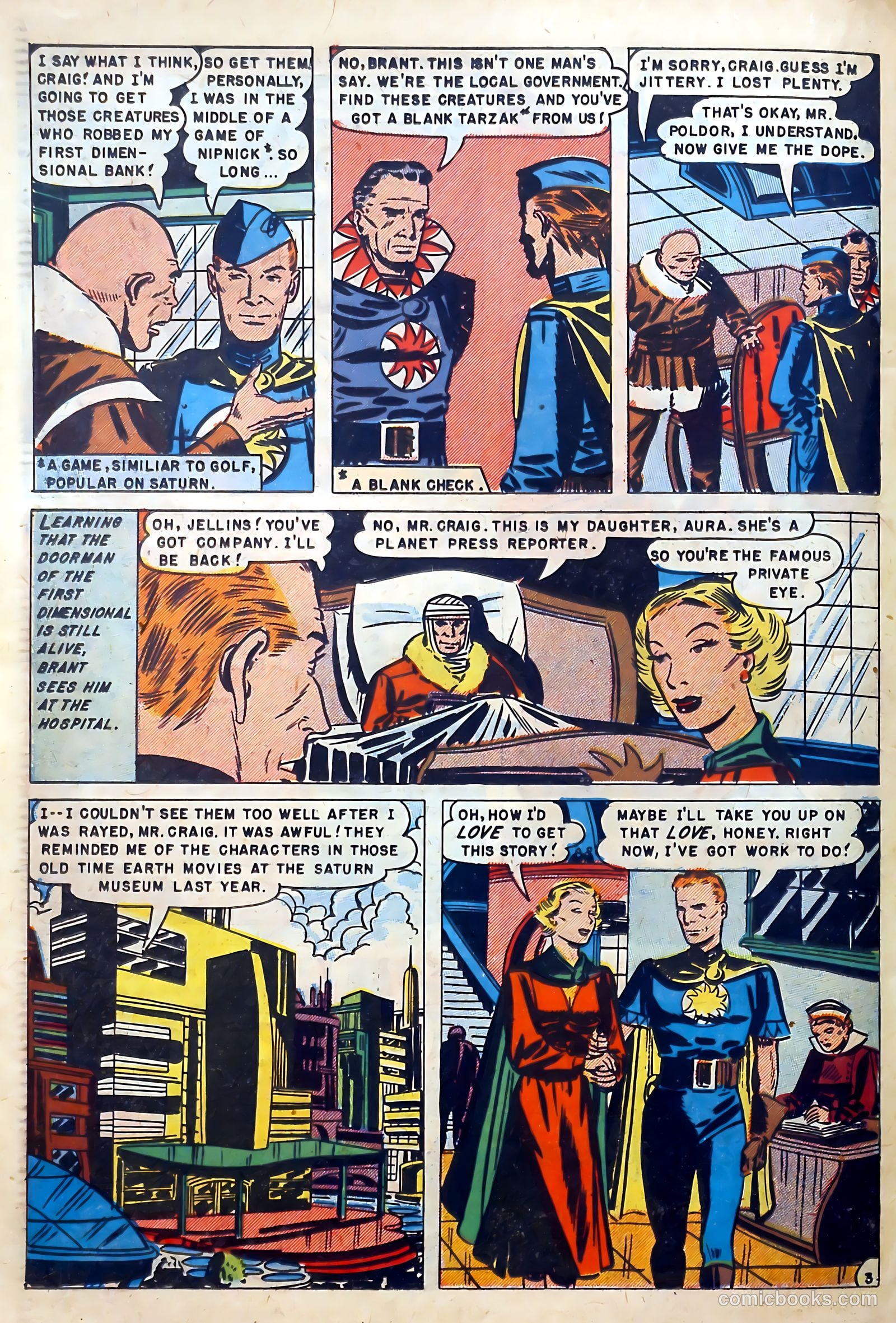 Captain Science #4 (1951) — page 22 of 36