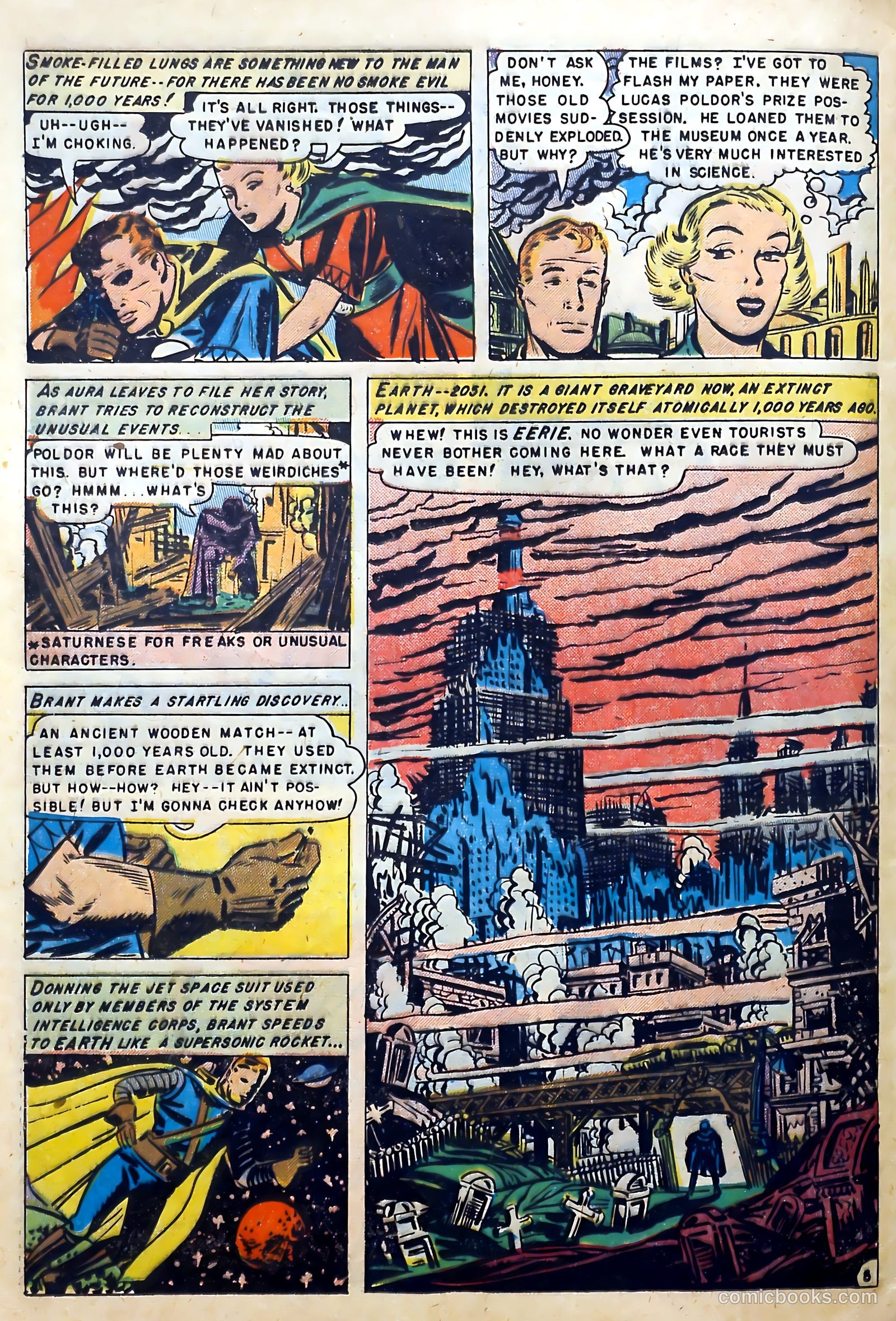 Captain Science #4 (1951) — page 24 of 36