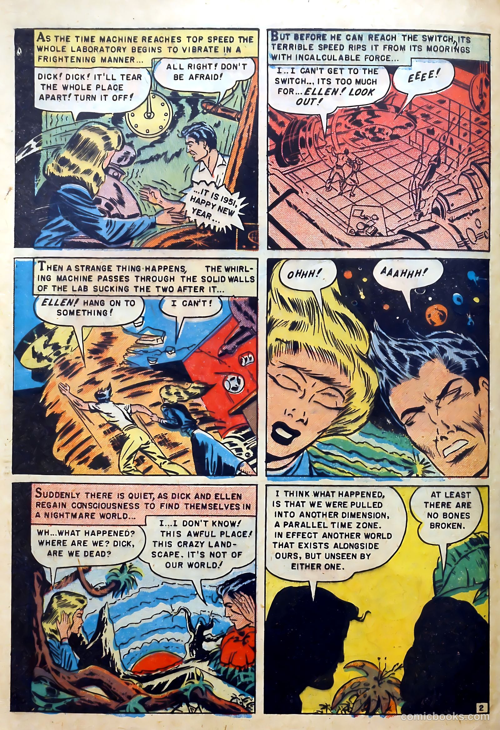 Captain Science #4 (1951) — page 28 of 36
