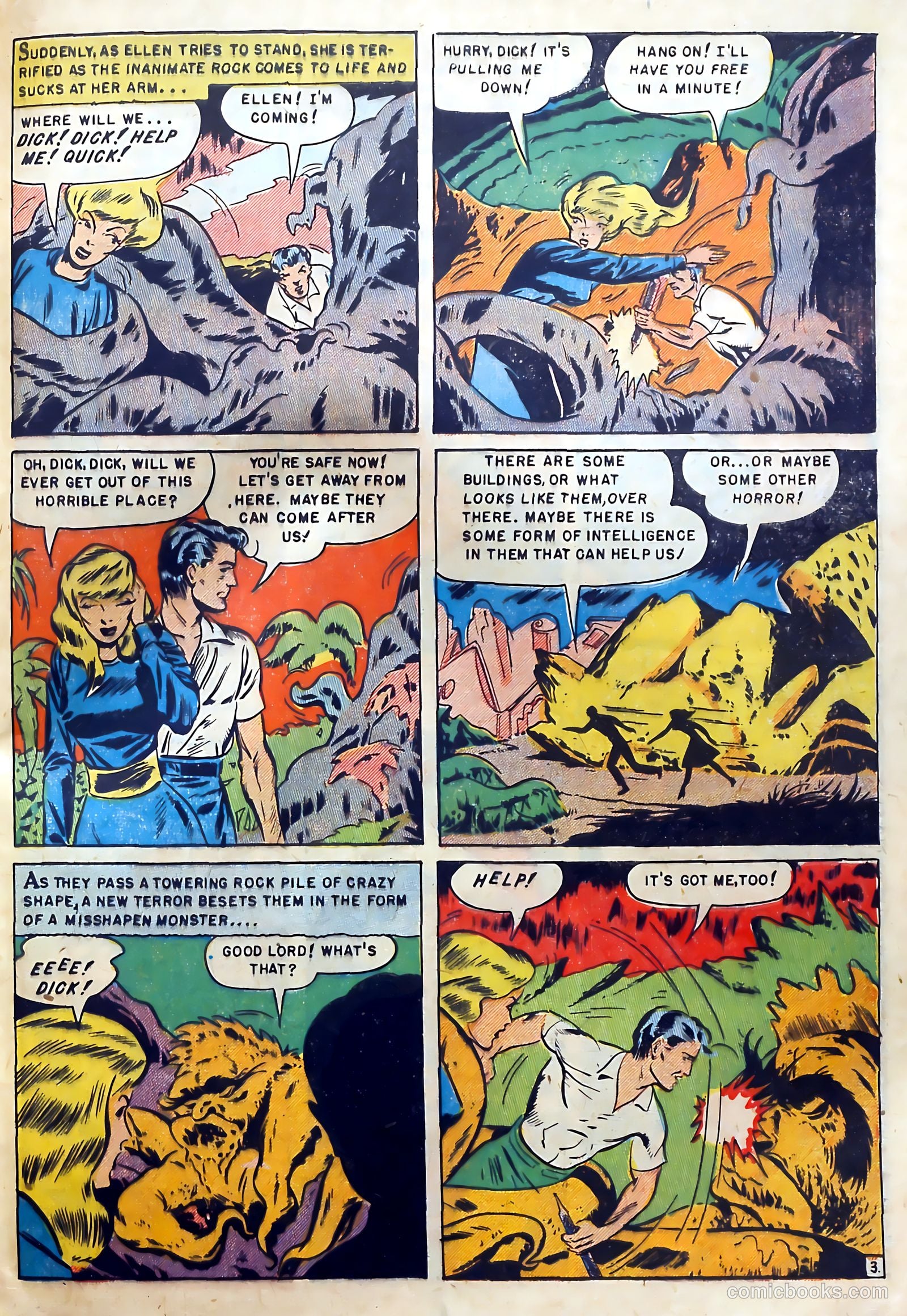Captain Science #4 (1951) — page 29 of 36