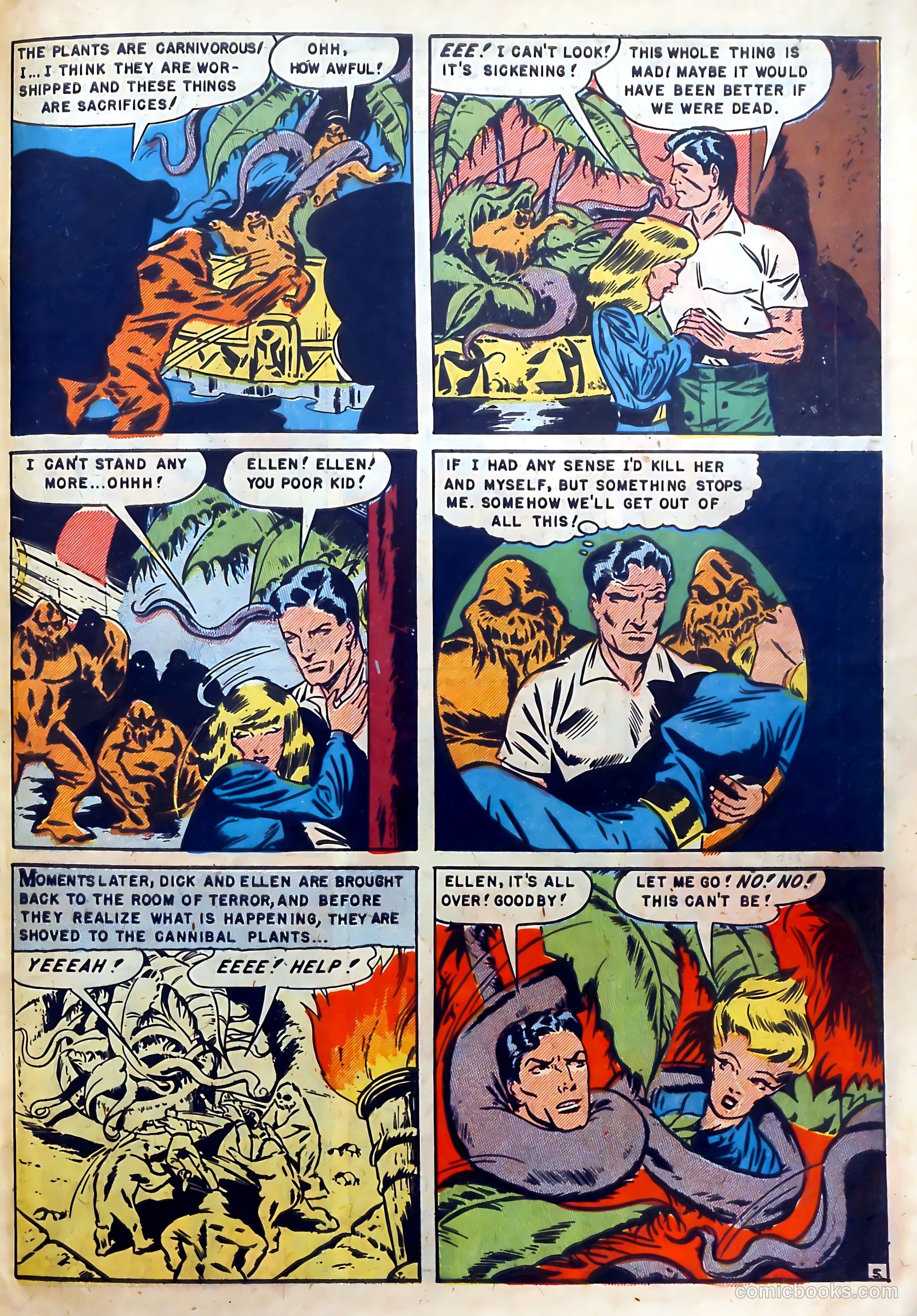 Captain Science #4 (1951) — page 31 of 36
