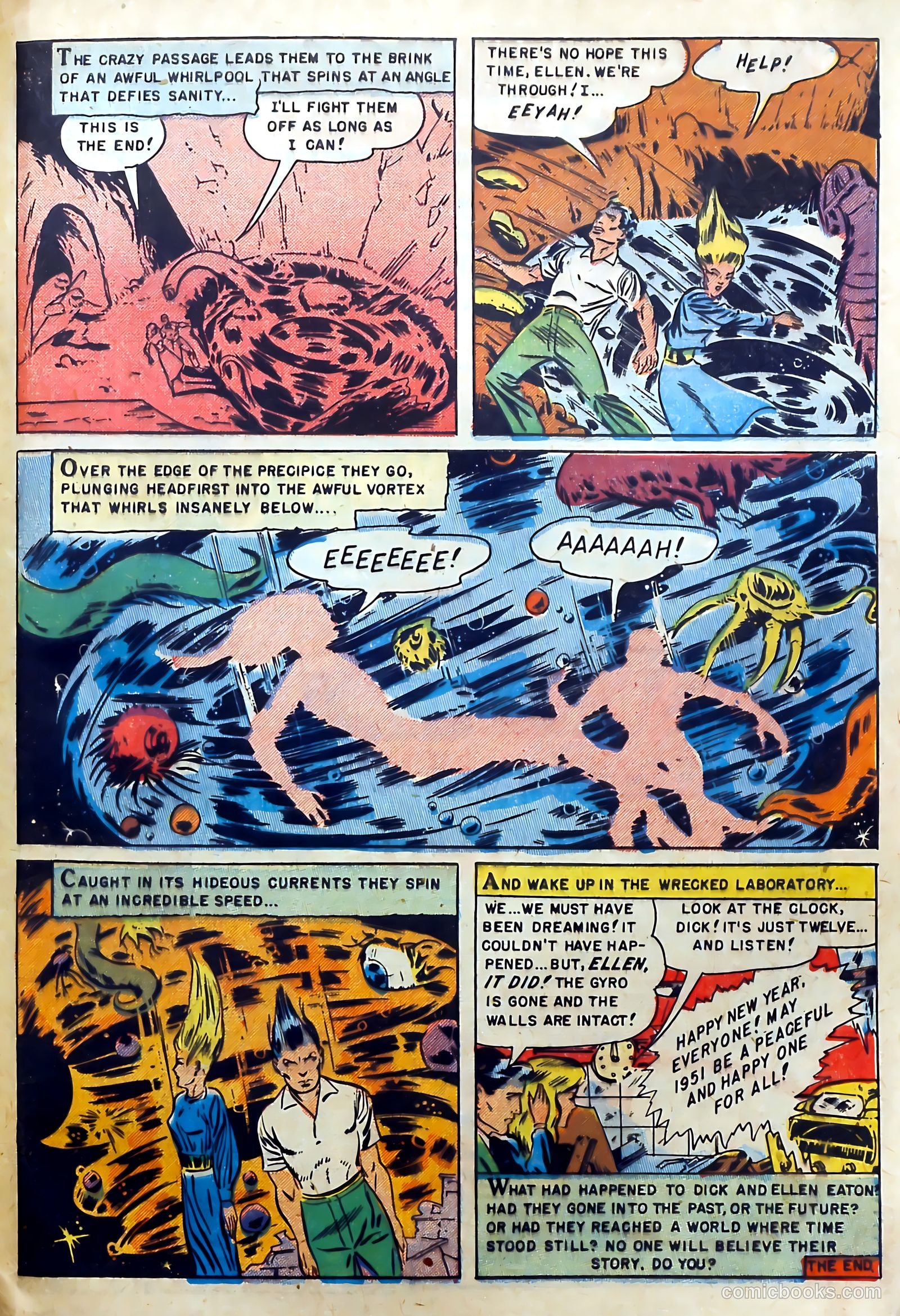 Captain Science #4 (1951) — page 33 of 36