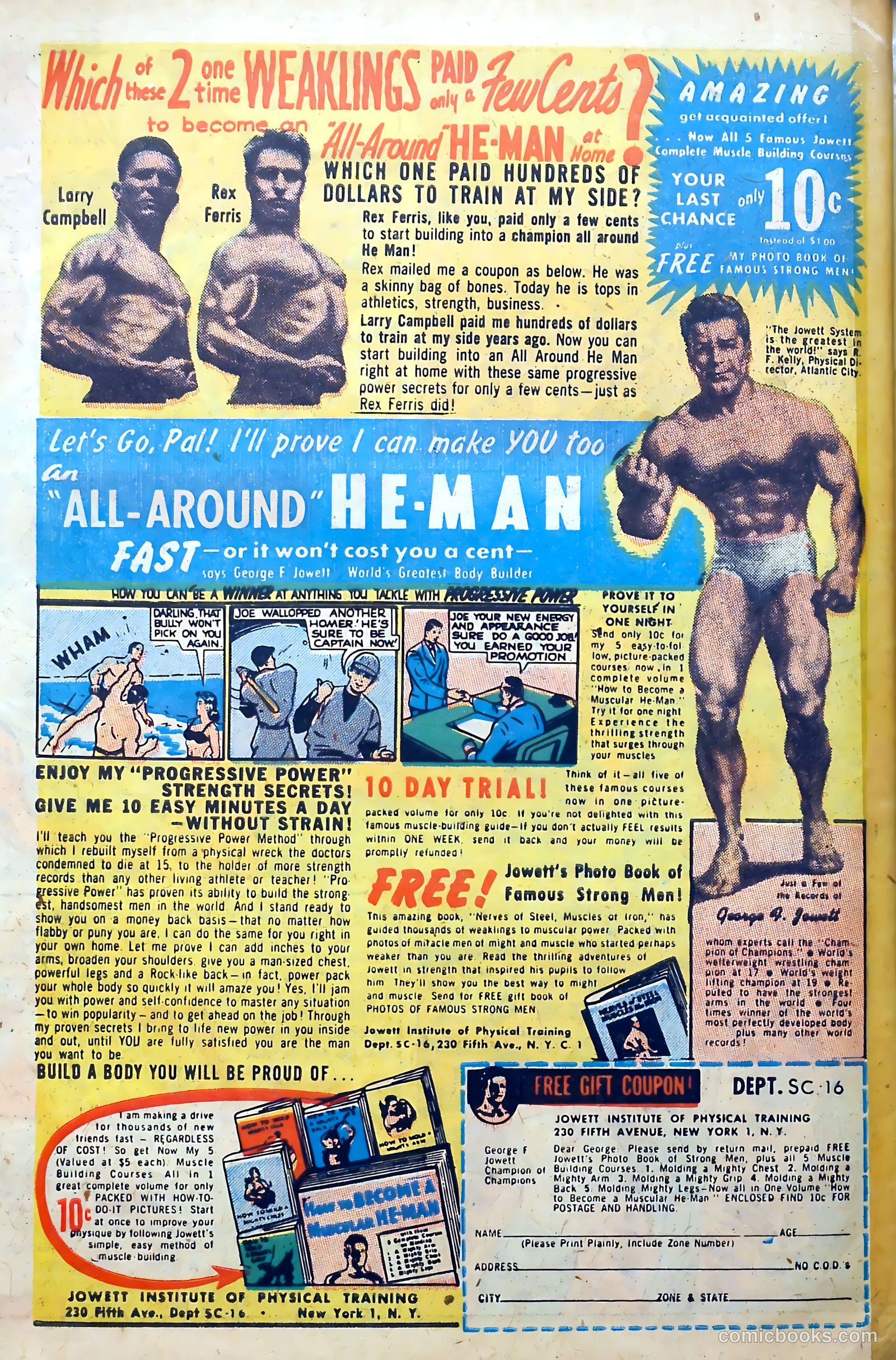 Captain Science #4 (1951) — page 34 of 36
