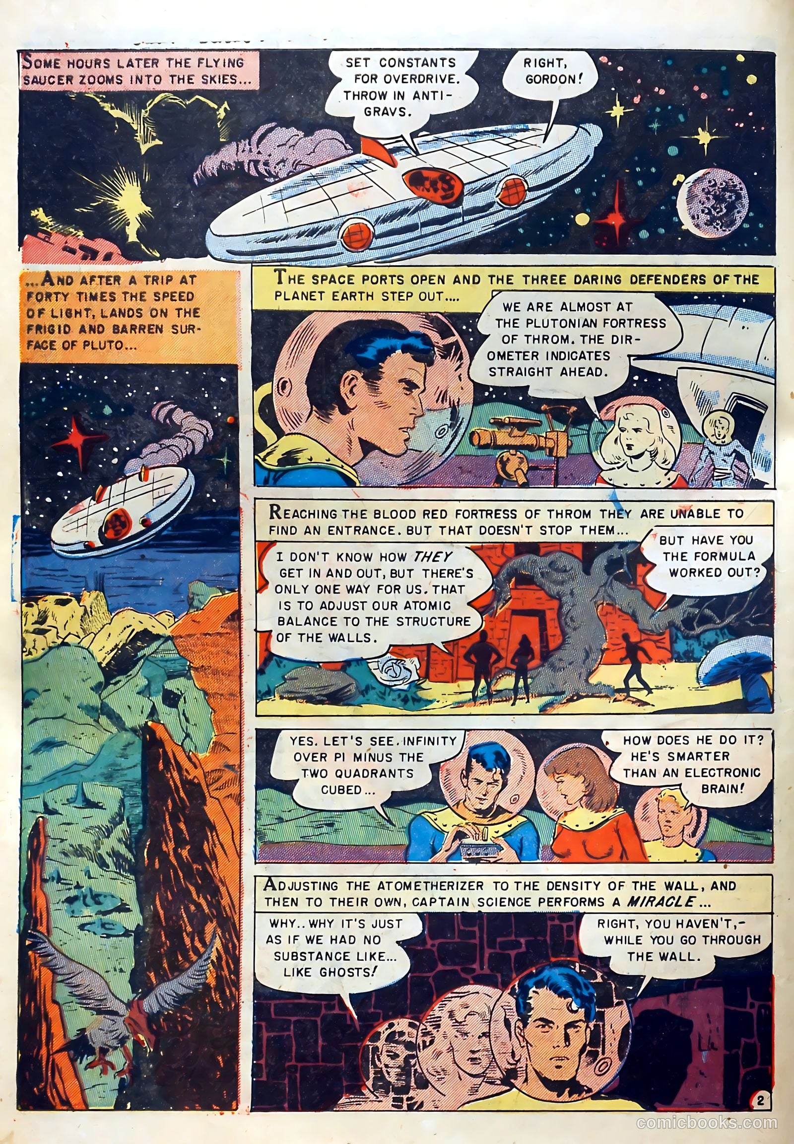 Captain Science #5 (1951) — page 4 of 36