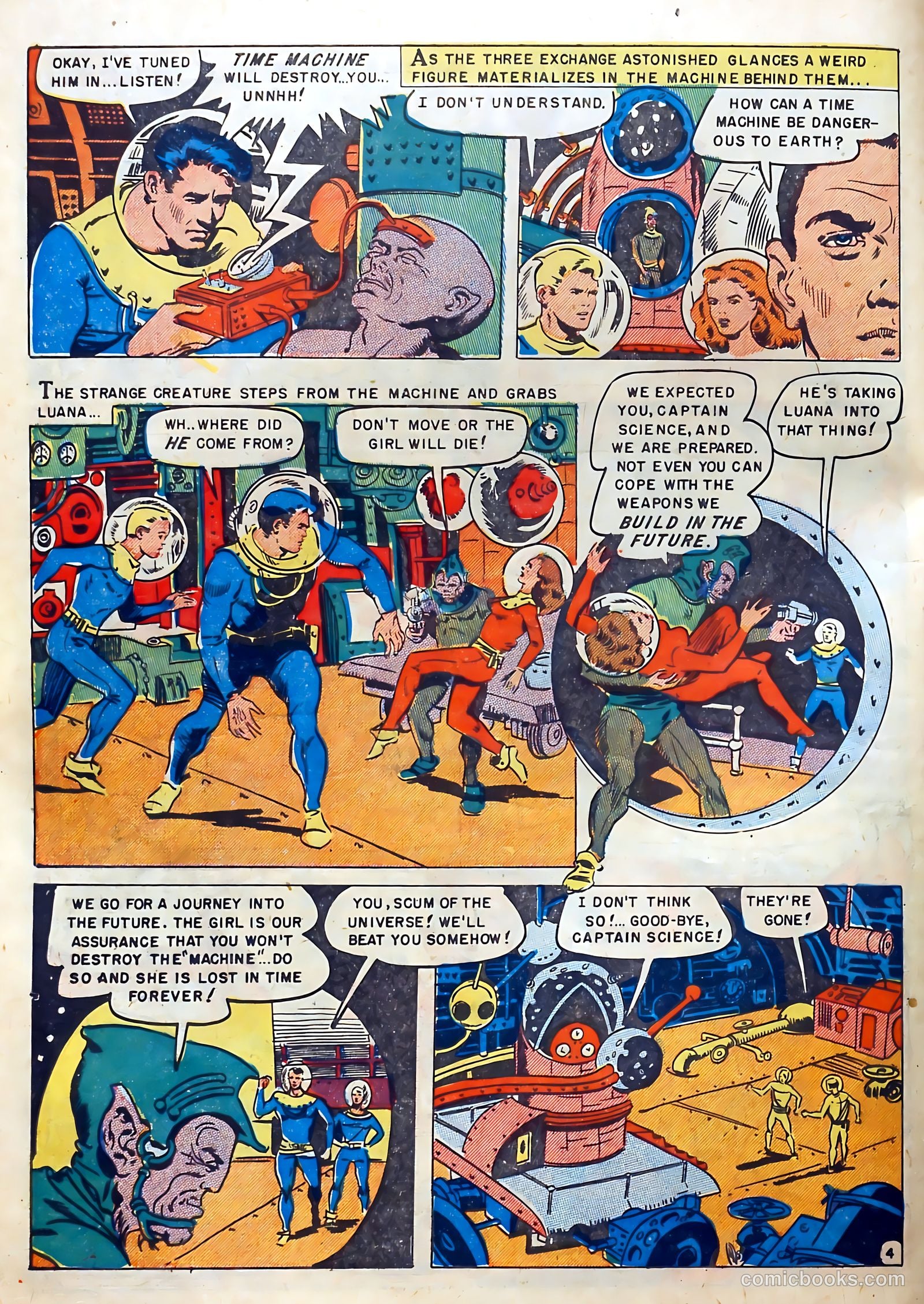 Captain Science #5 (1951) — page 6 of 36