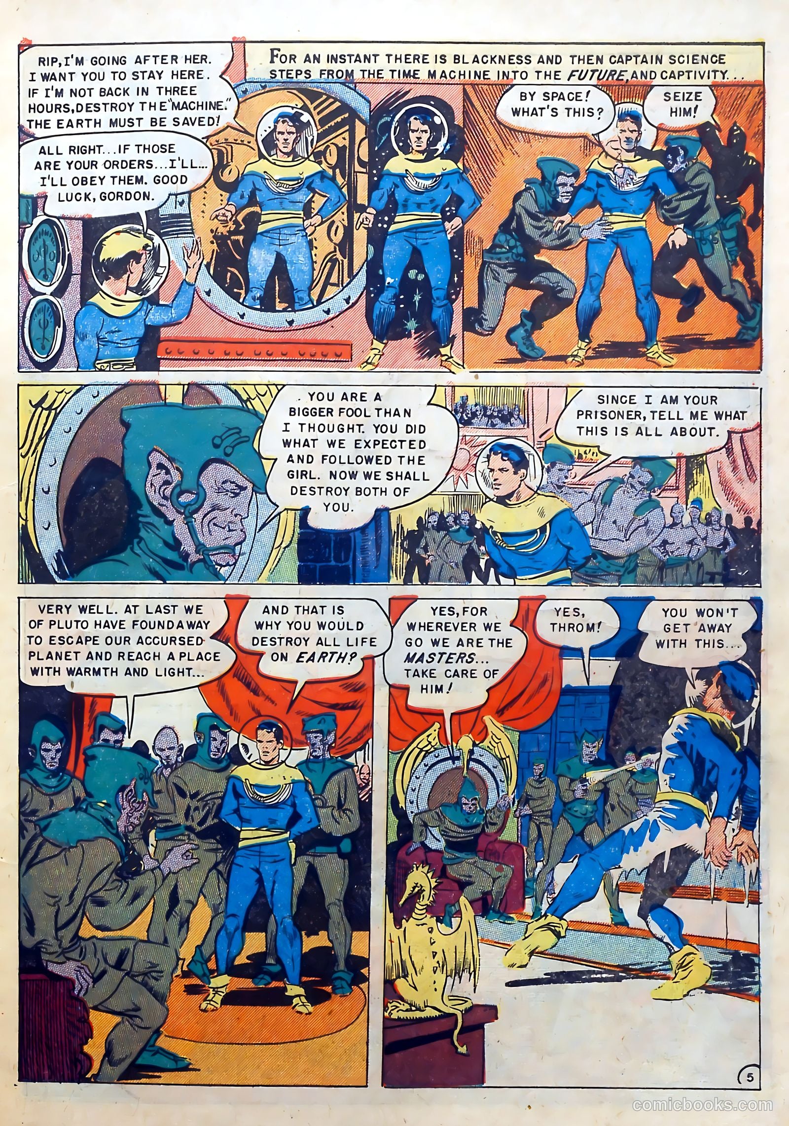 Captain Science #5 (1951) — page 7 of 36