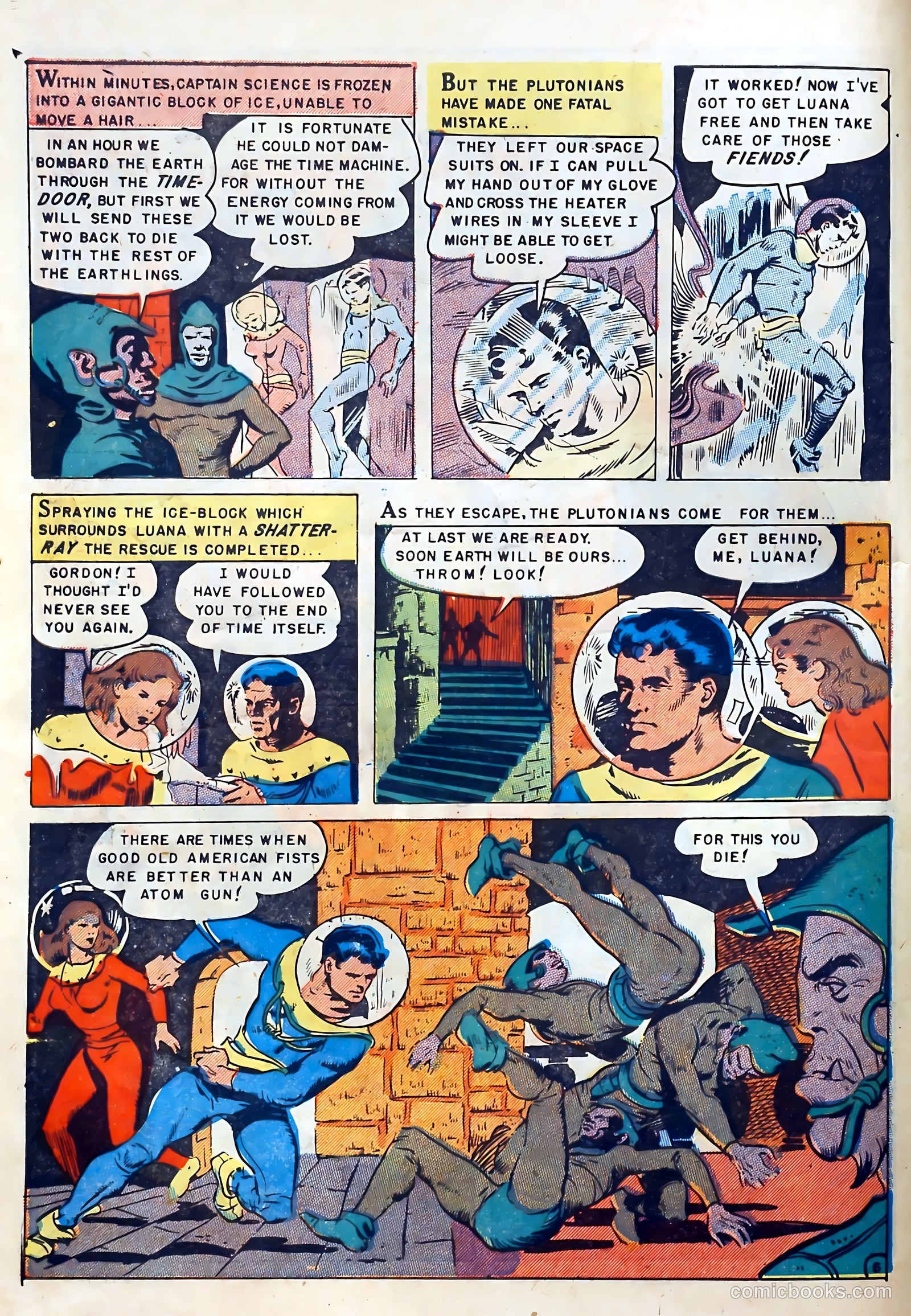 Captain Science #5 (1951) — page 8 of 36