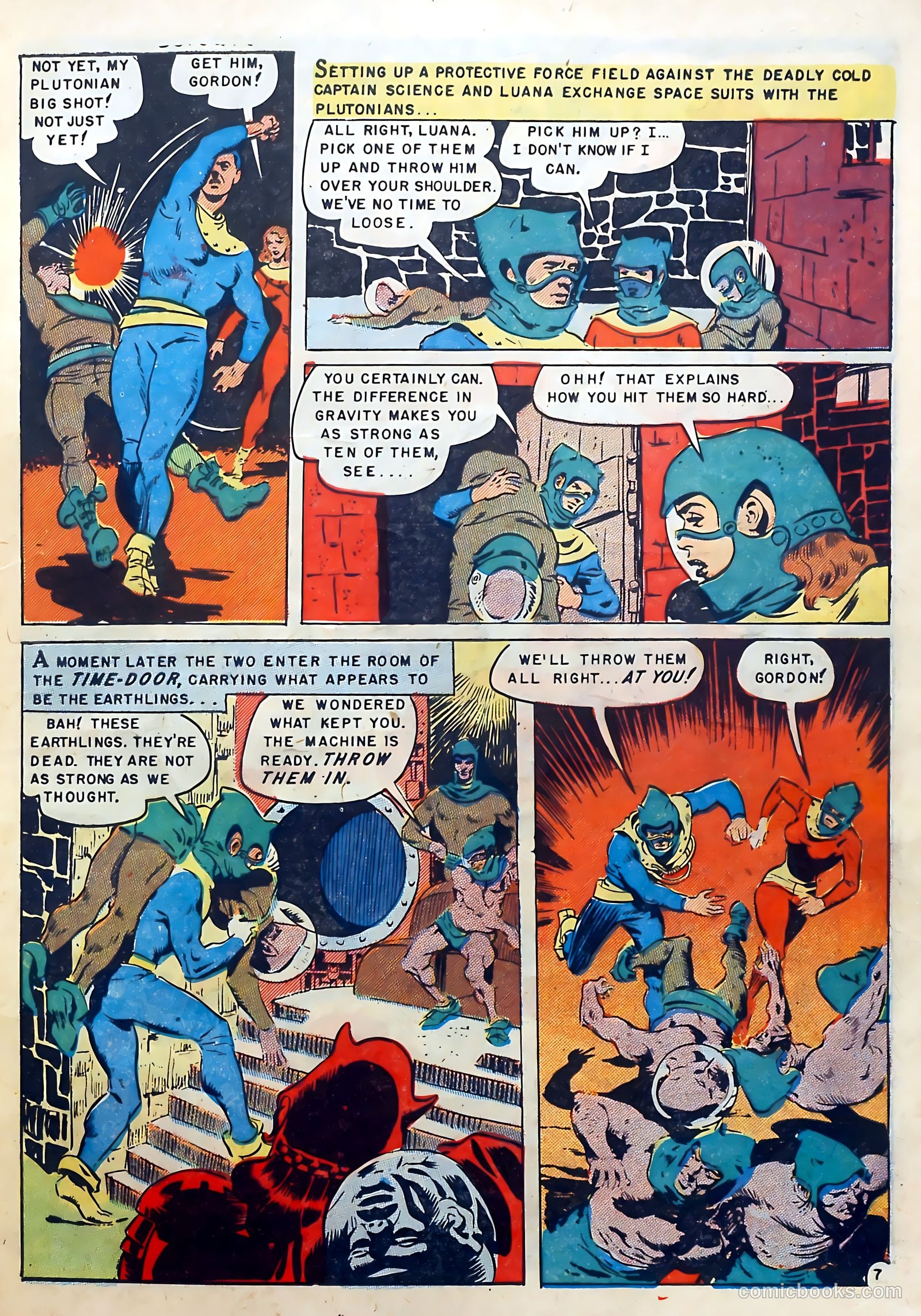 Captain Science #5 (1951) — page 9 of 36