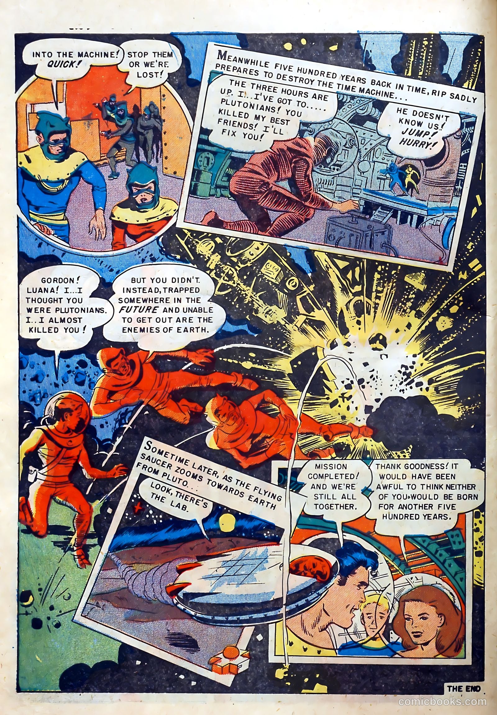 Captain Science #5 (1951) — page 10 of 36
