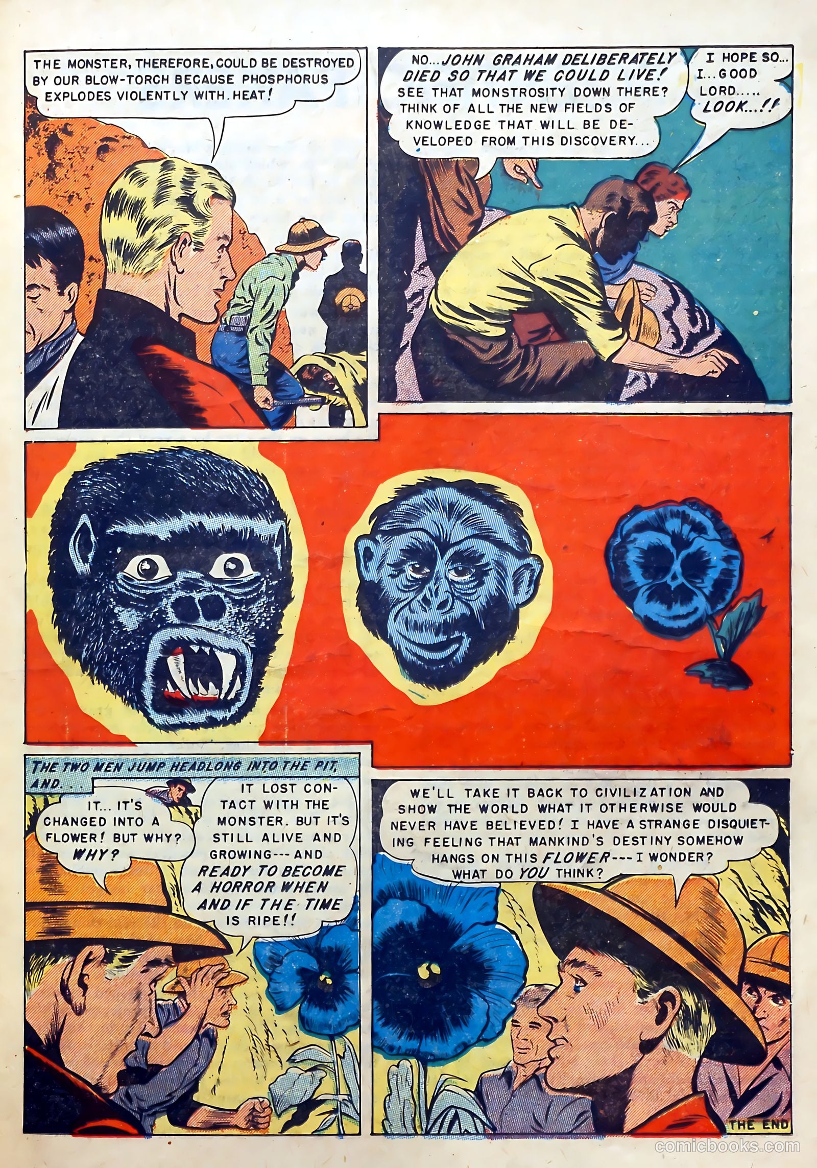 Captain Science #5 (1951) — page 17 of 36