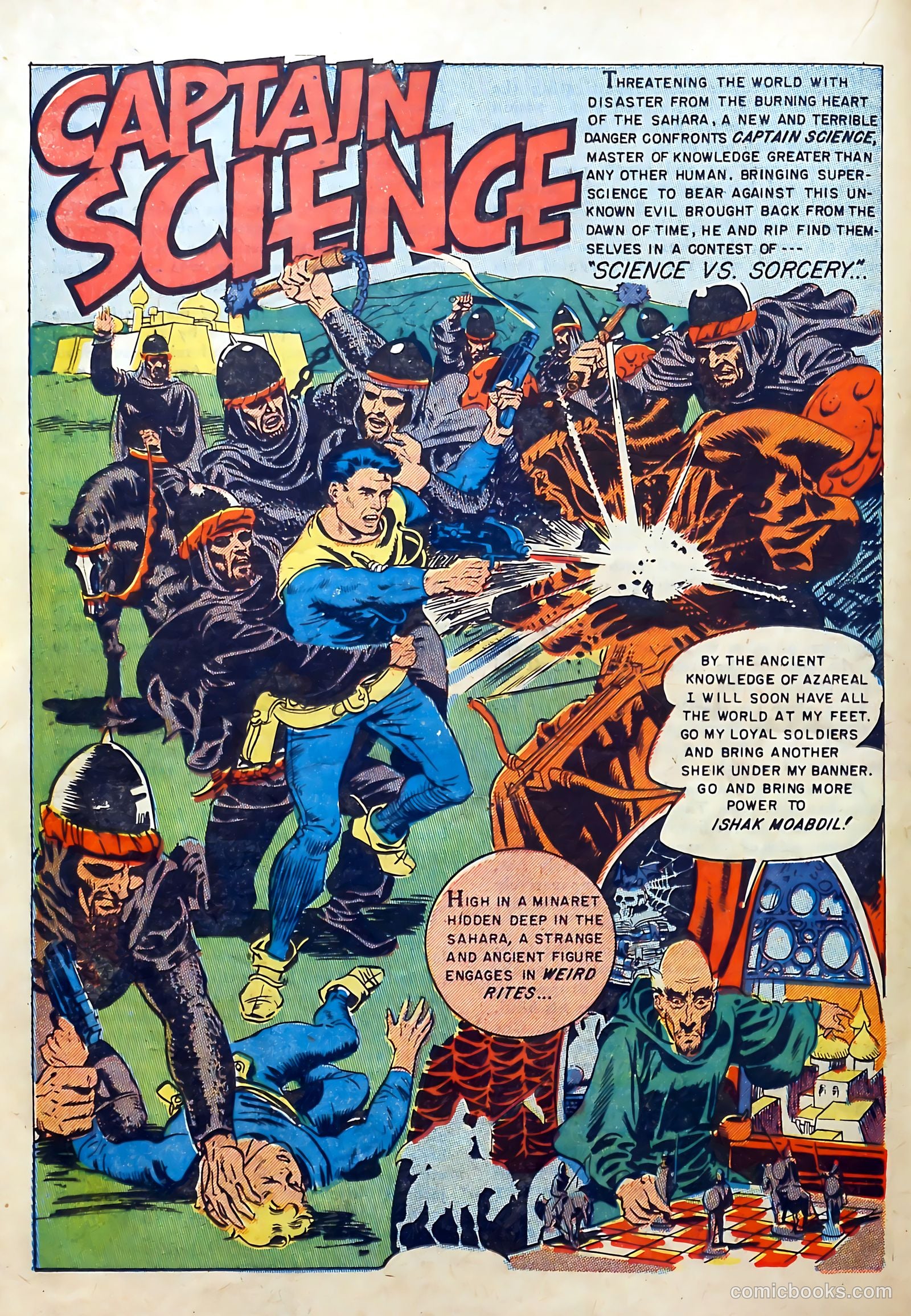 Captain Science #5 (1951) — page 20 of 36