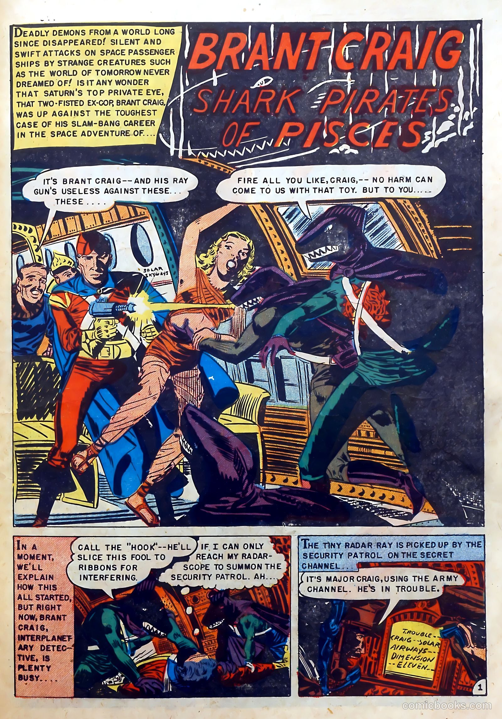 Captain Science #5 (1951) — page 27 of 36