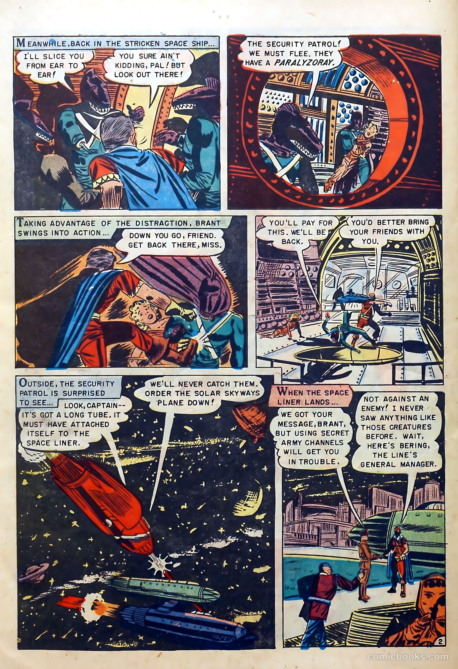 Captain Science #5 (1951) — page 28 of 36