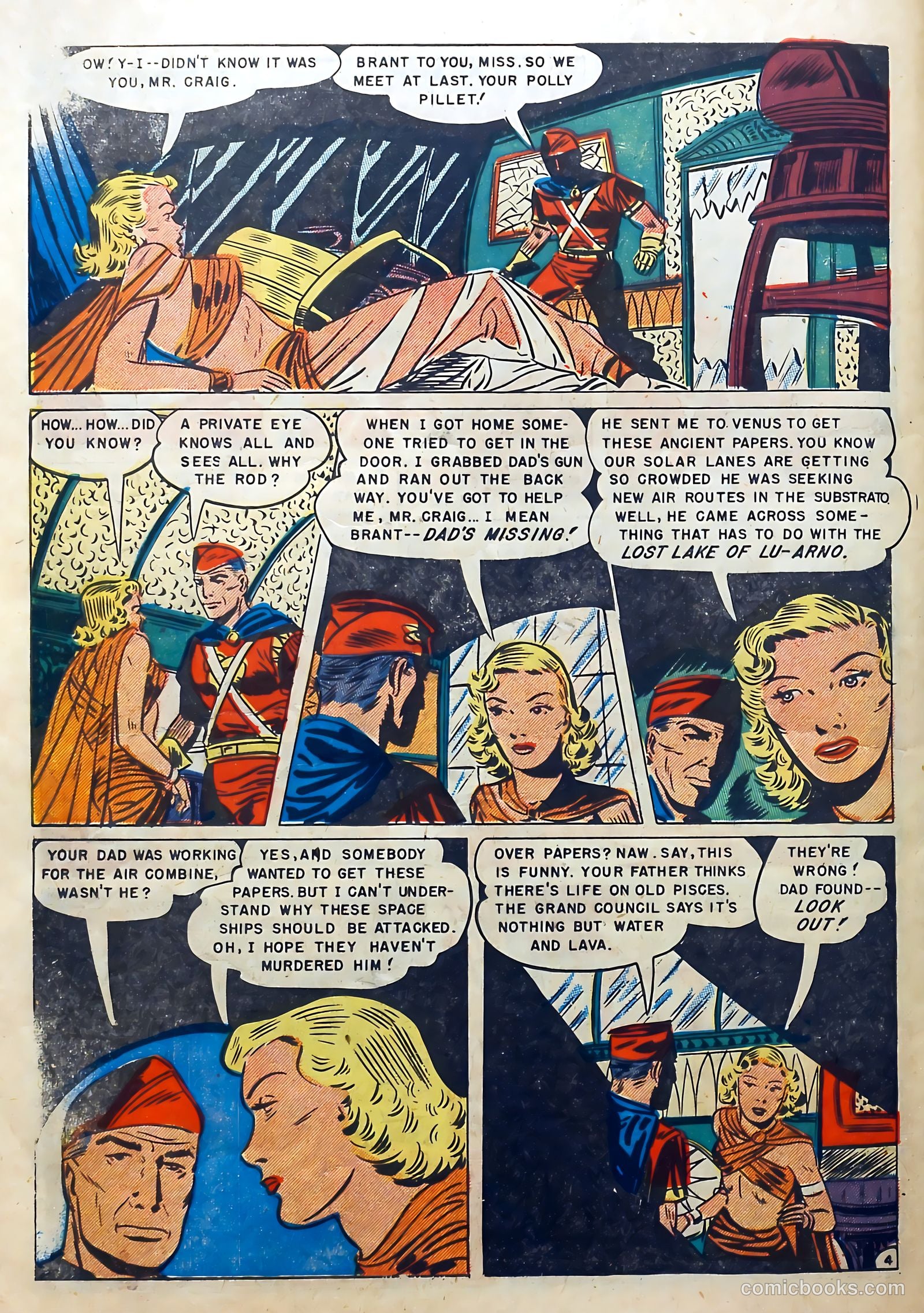 Captain Science #5 (1951) — page 30 of 36
