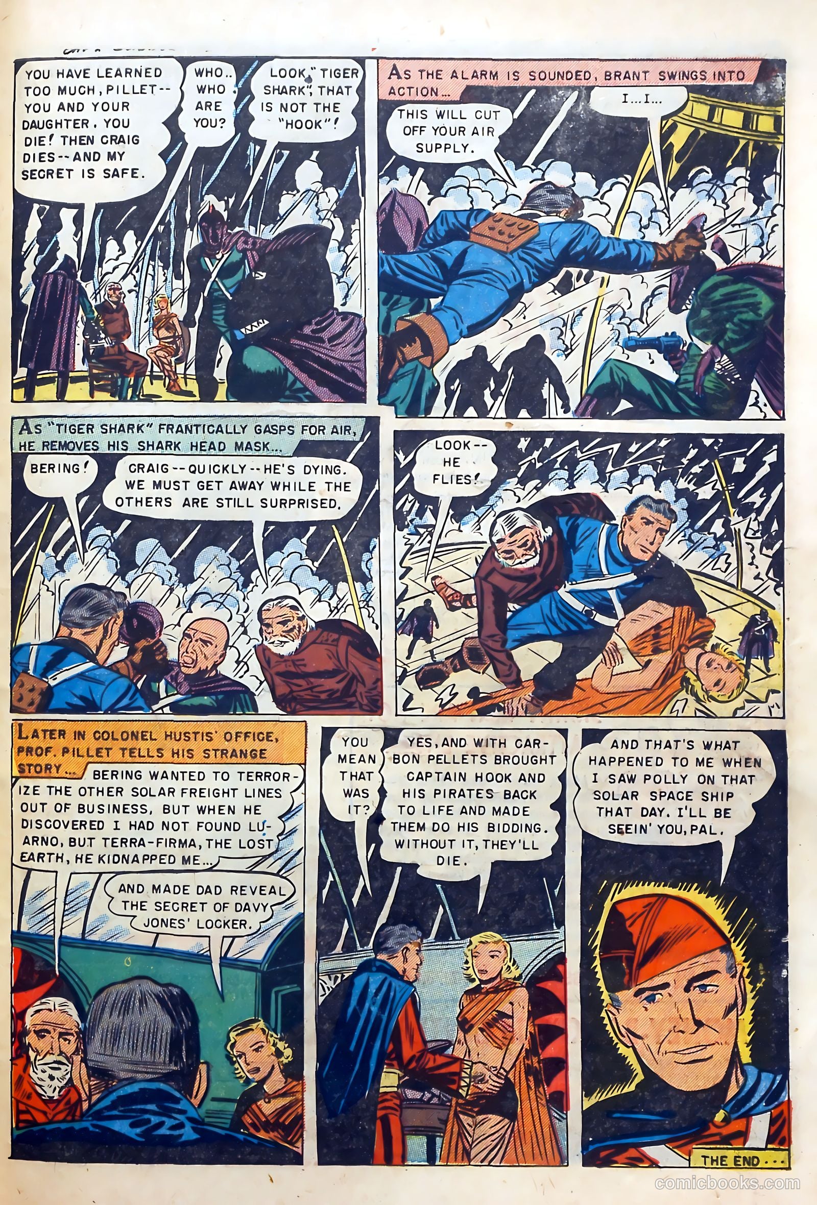 Captain Science #5 (1951) — page 33 of 36