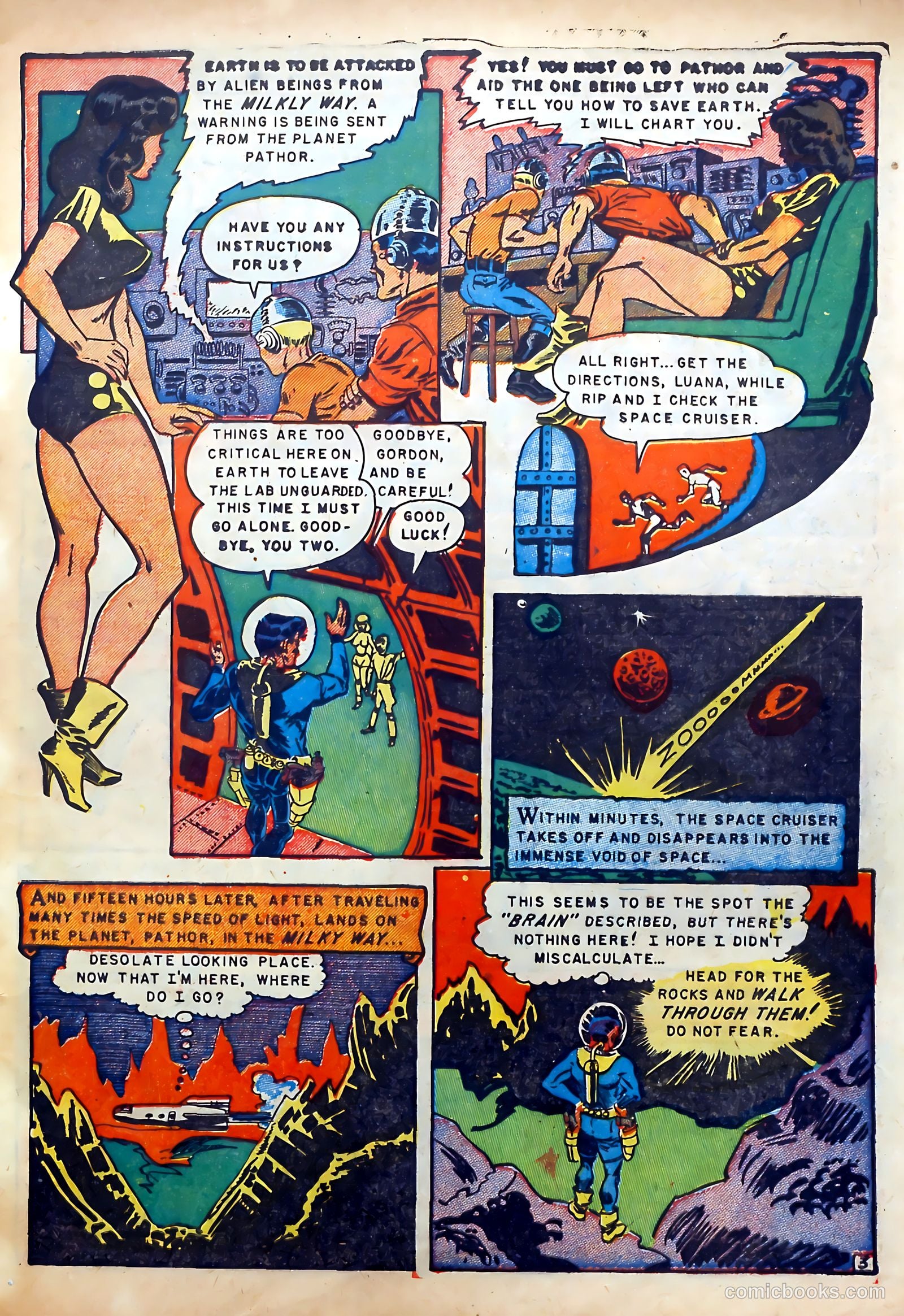 Captain Science #6 (1951) — page 5 of 36