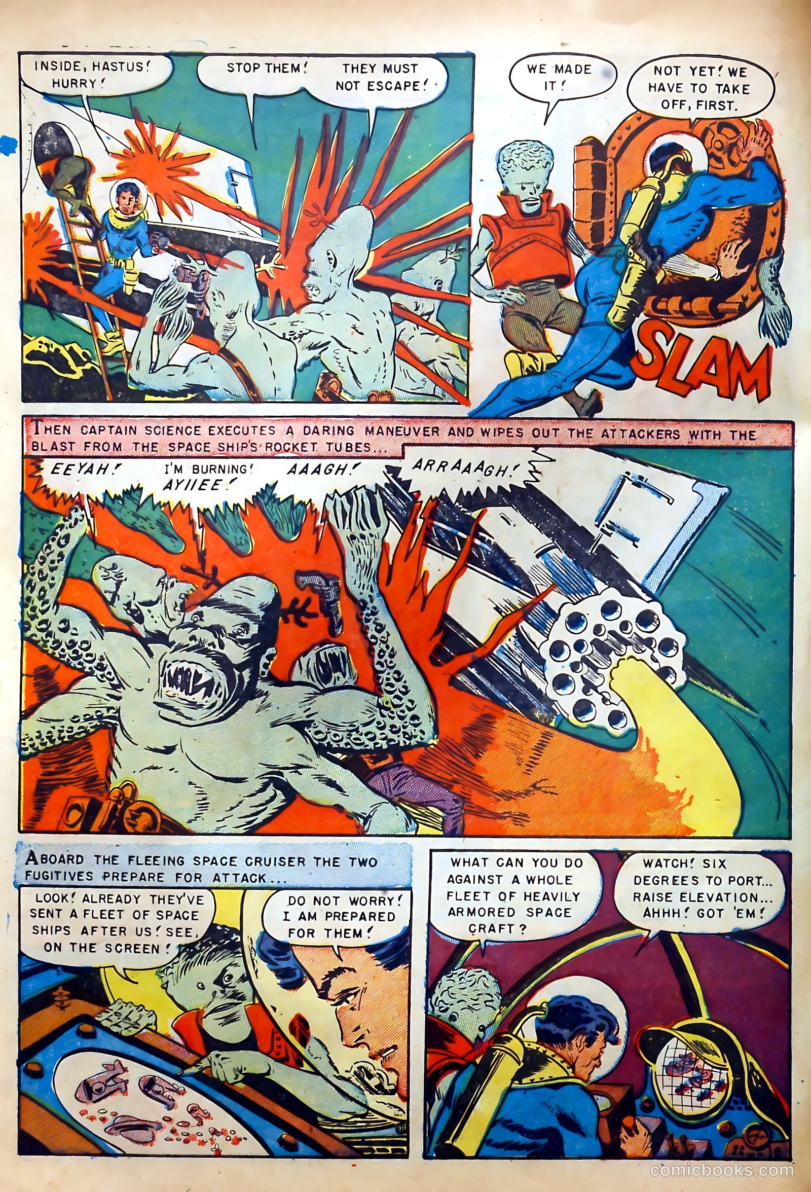 Captain Science #6 (1951) — page 8 of 36