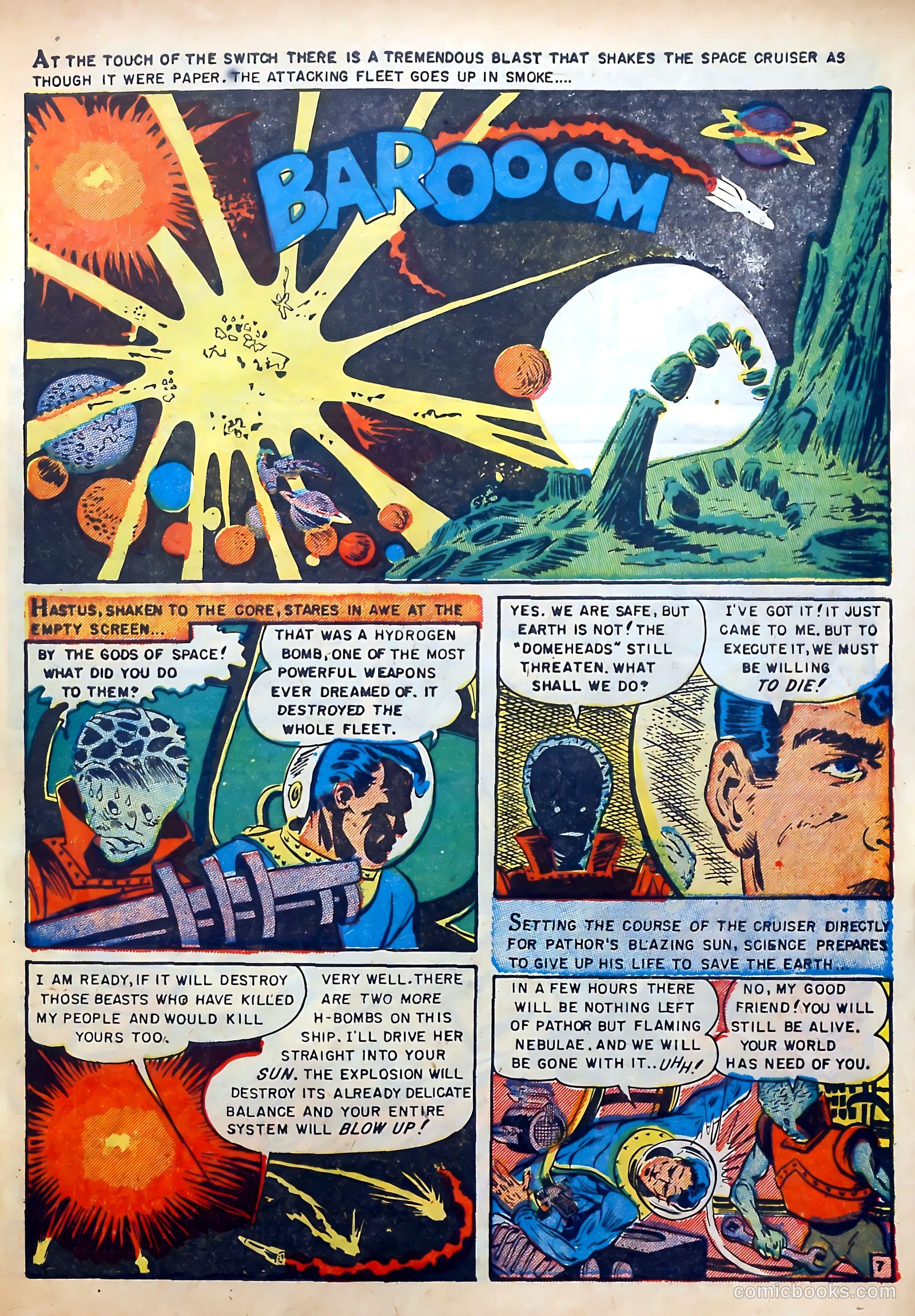 Captain Science #6 (1951) — page 9 of 36