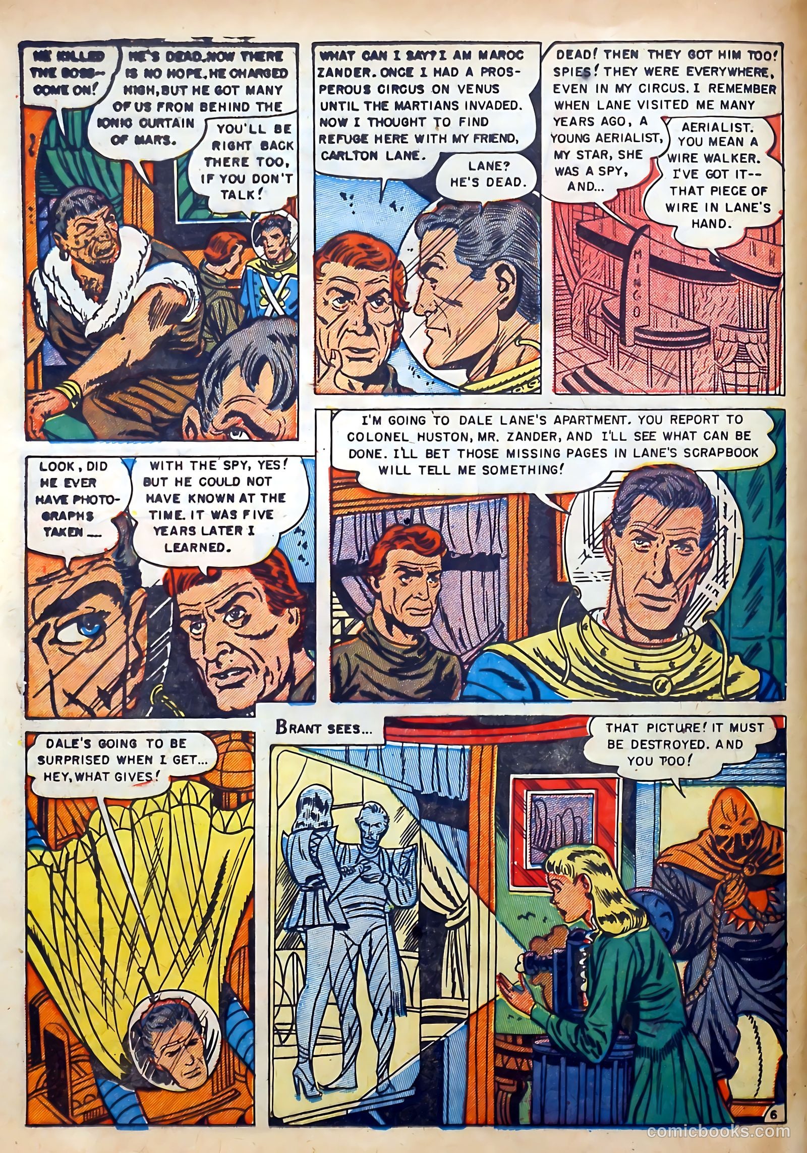 Captain Science #6 (1951) — page 16 of 36