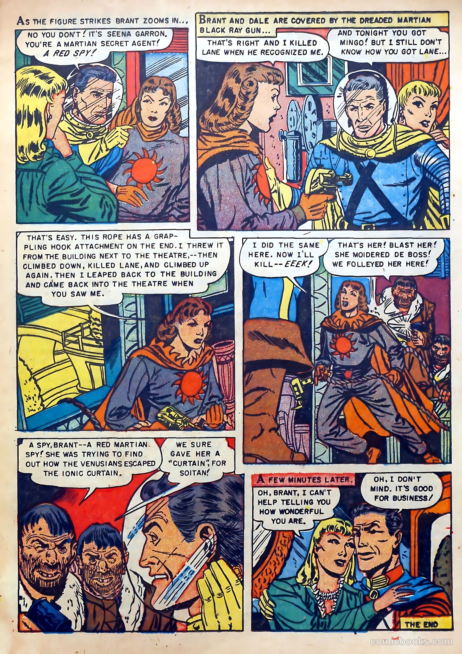 Captain Science #6 (1951) — page 17 of 36