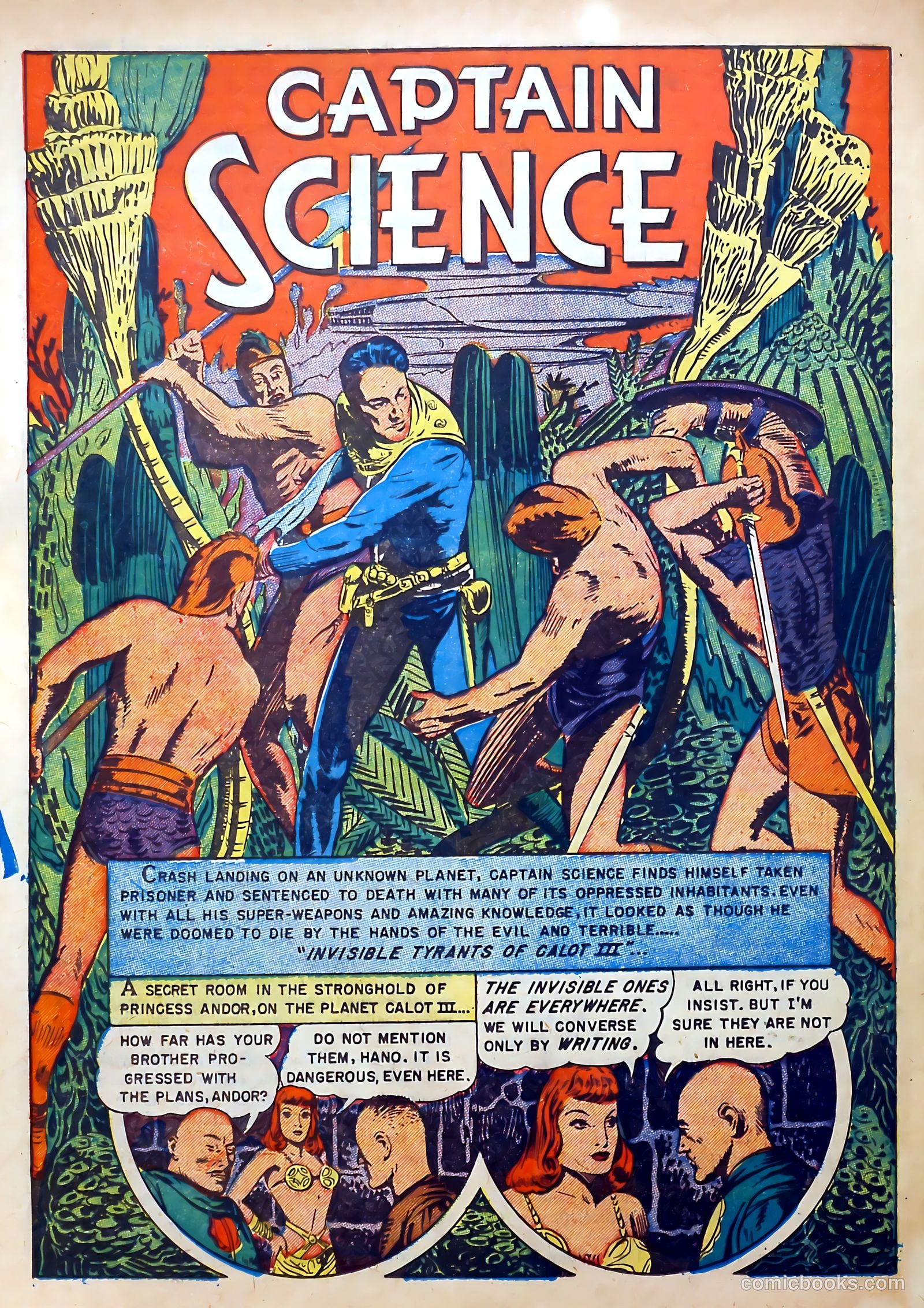 Captain Science #6 (1951) — page 20 of 36
