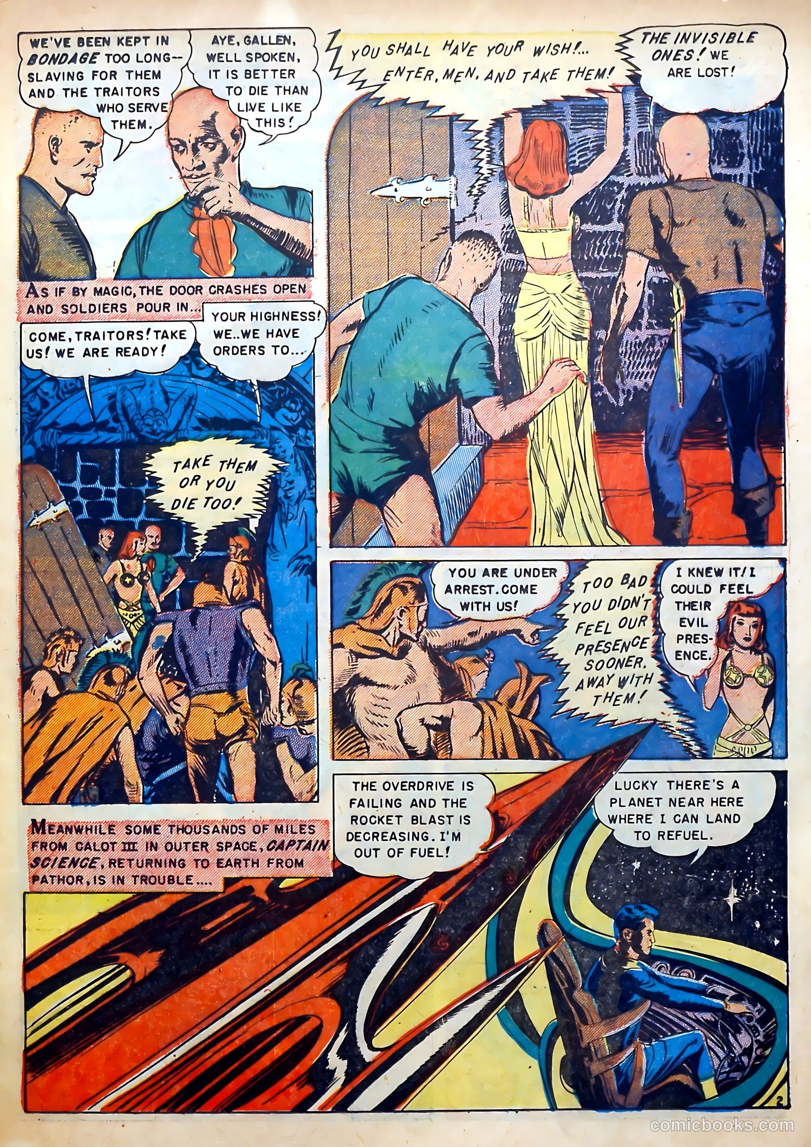 Captain Science #6 (1951) — page 21 of 36